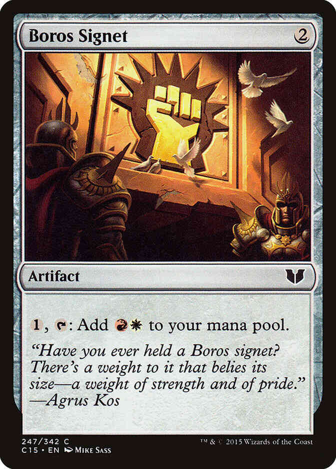 Boros signet 247 – Magic Boros Signet [247] [Commander 2015] [Non-Foil]
