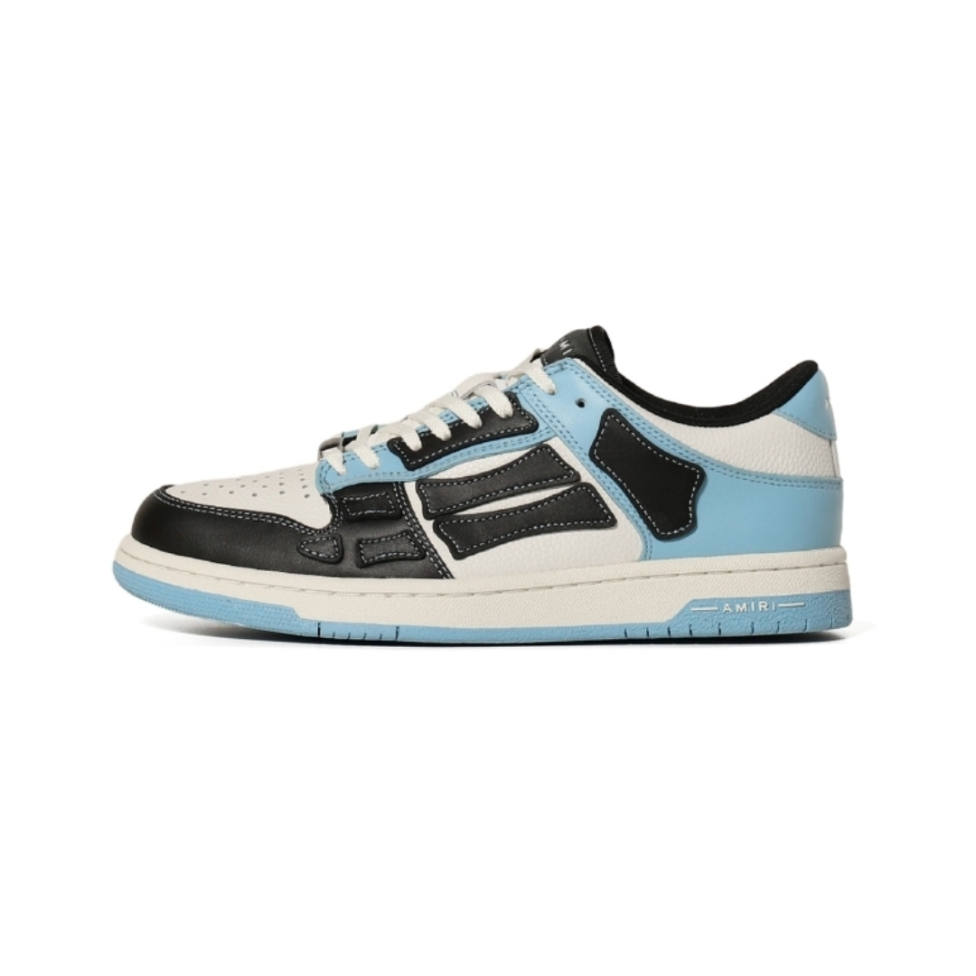 Amiri Skel Top Low Air Blue – BLACK