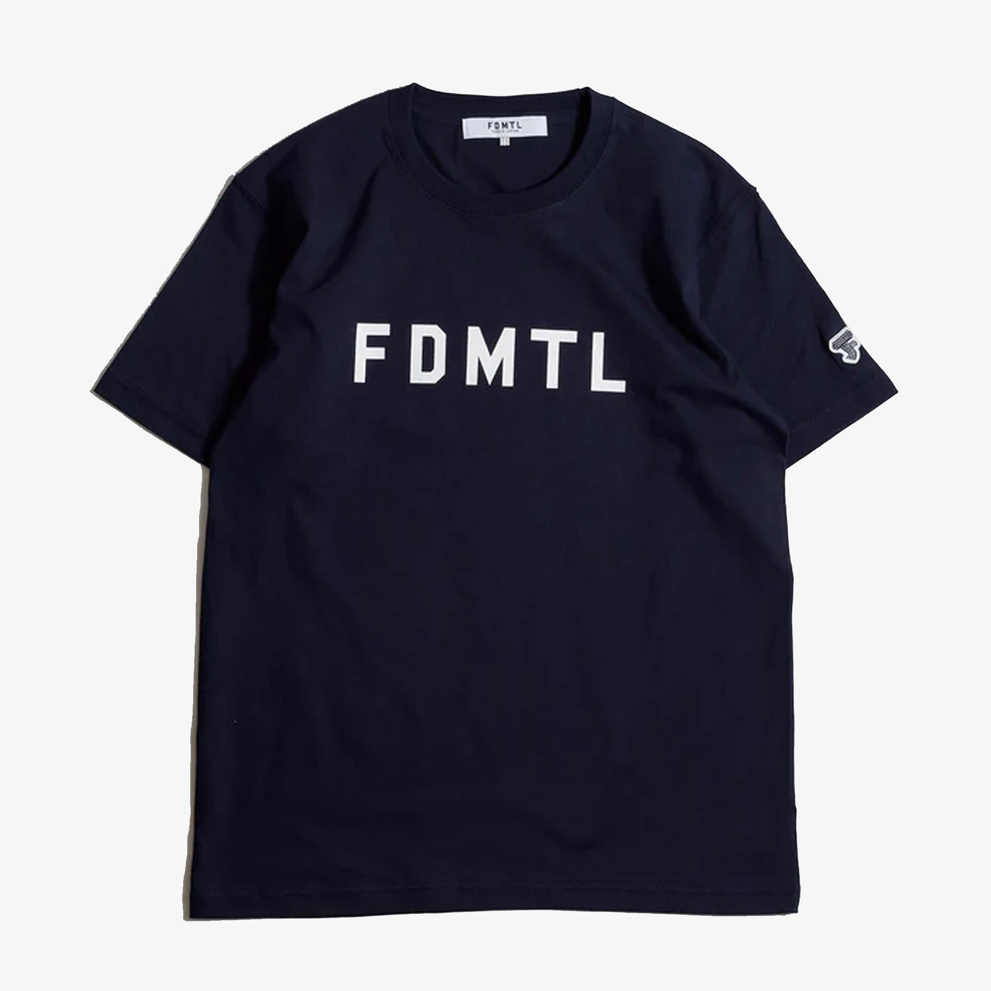 Fdmtl | Fdmtl Logo Tee { Navy