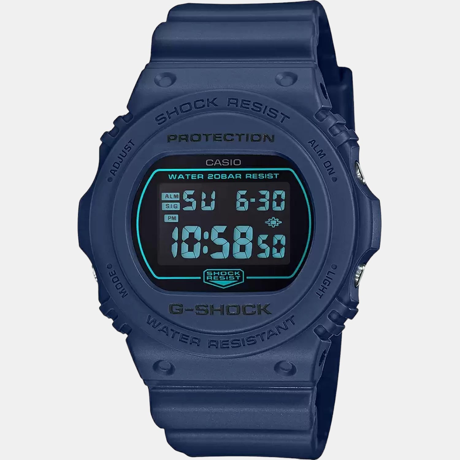 Casio G-Shock Men Quartz Black Dial Digital Resin Watch G966 - view 2