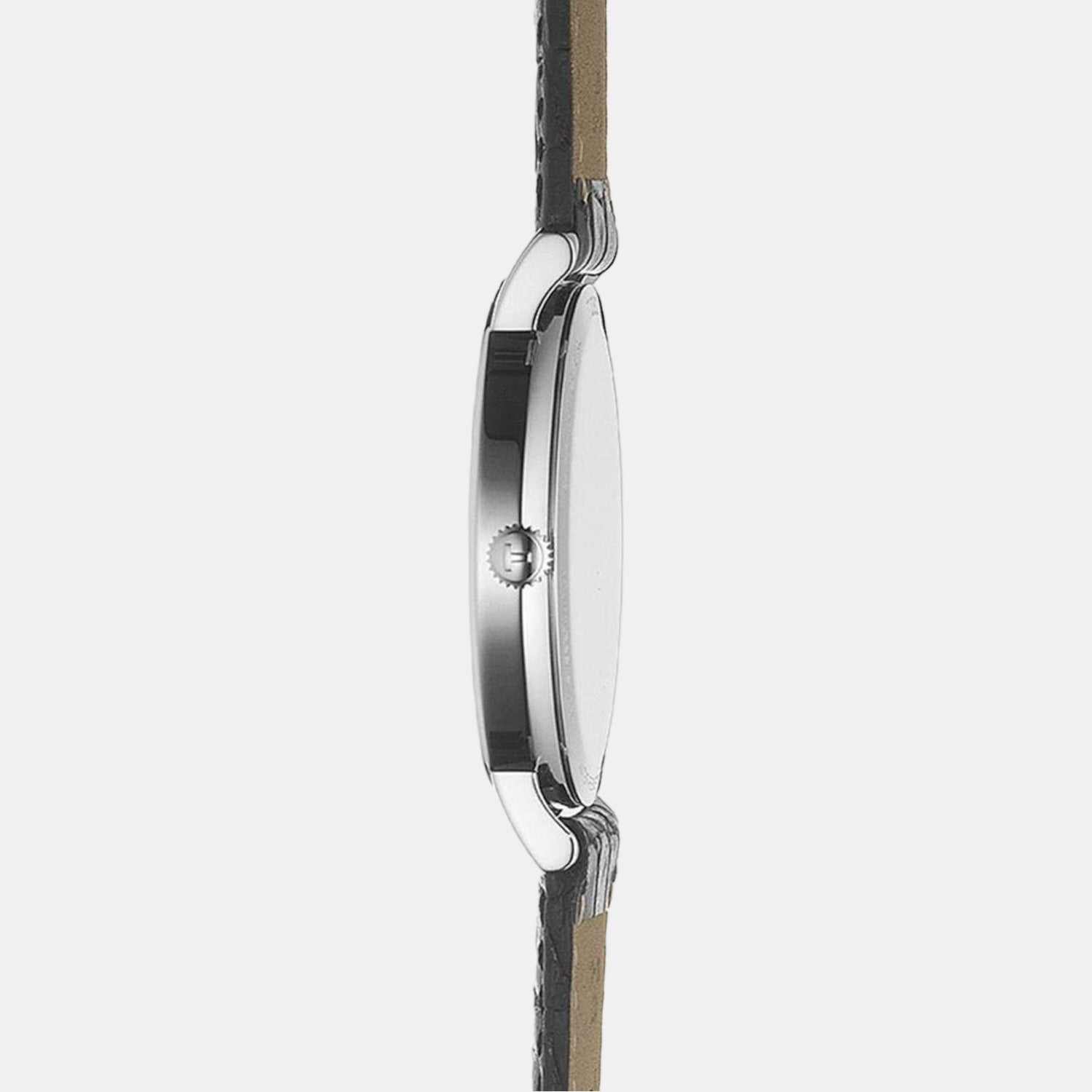 Tissot Everytime Men's Black Analog Leather Watch T1094101605300 - view 2