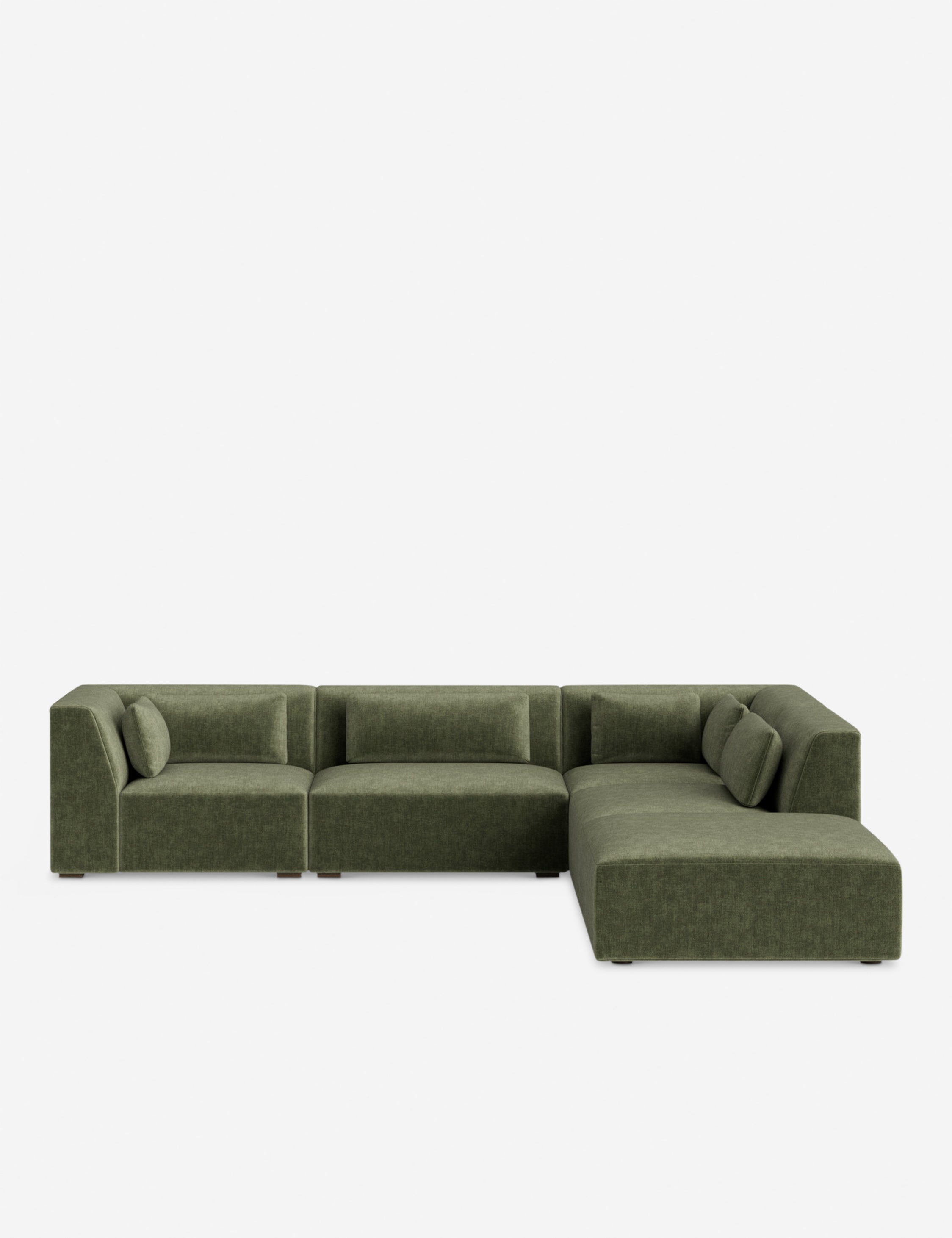Lulu and Georgia Koh Modular Sectional Sofa With Ottoman - view 4