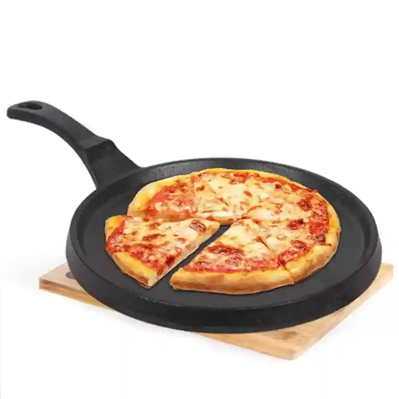 The Indus Valley CASTrong Cast Iron Tawa,Pre-seasoned, Nonstick, 100% Pure, Toxin-free, Induction, 25.5cm, 2.2kg