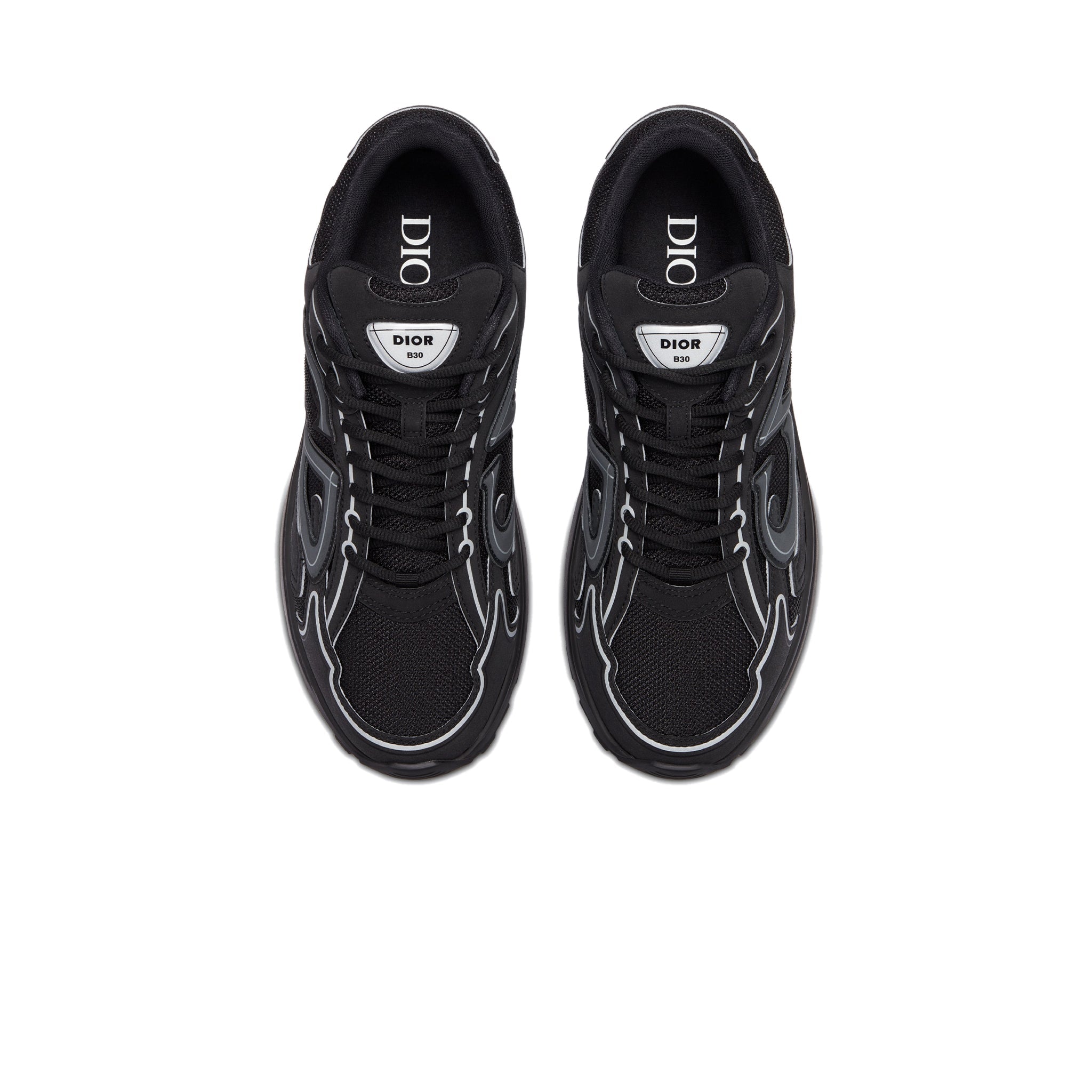 Dior B30 Mesh Black Trainer - view 4