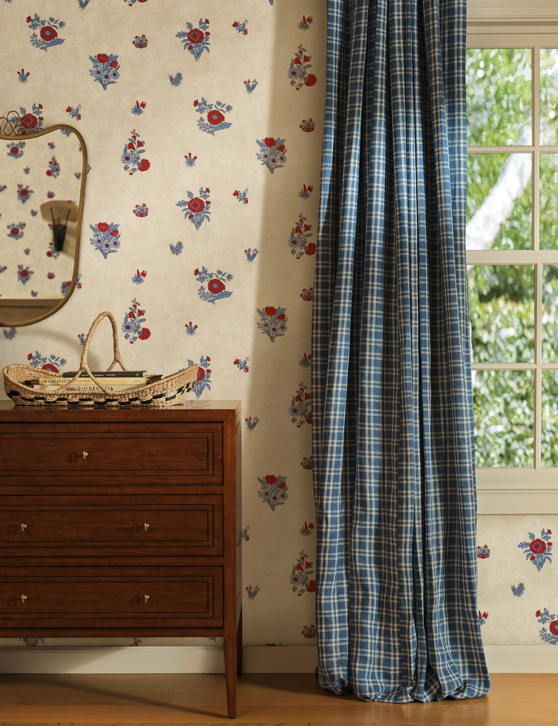 Lulu and Georgia Kemper Linen Curtain Panel by Heidi Caillier - view 2