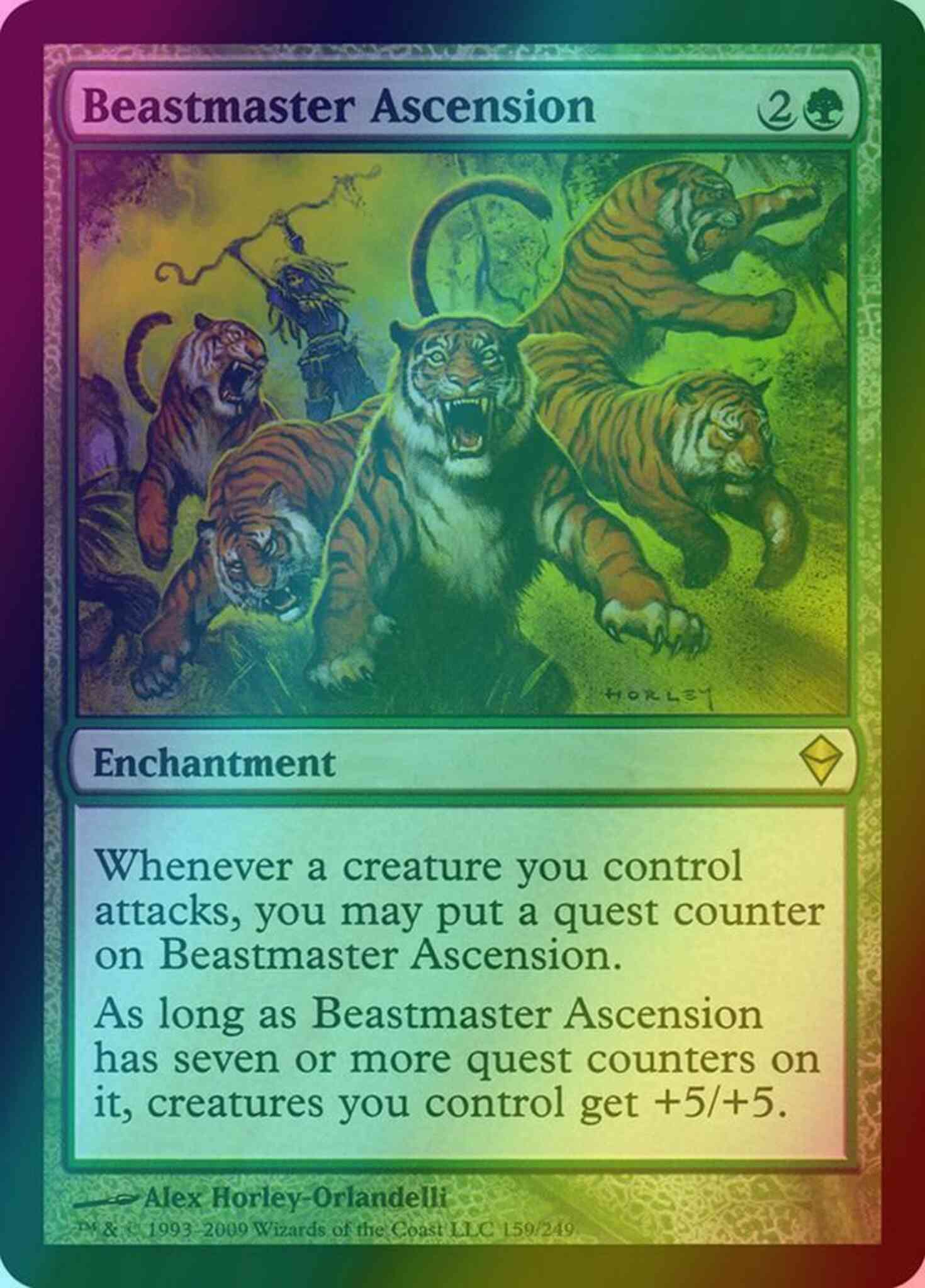 Beastmaster ascension 159 – Magic Beastmaster Ascension [159] [Zendikar] [Foil]