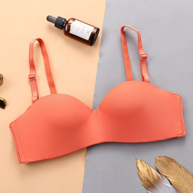 BlackTree New Sexy Fashion Seamless Bras for Women Push Up with Half Cup..