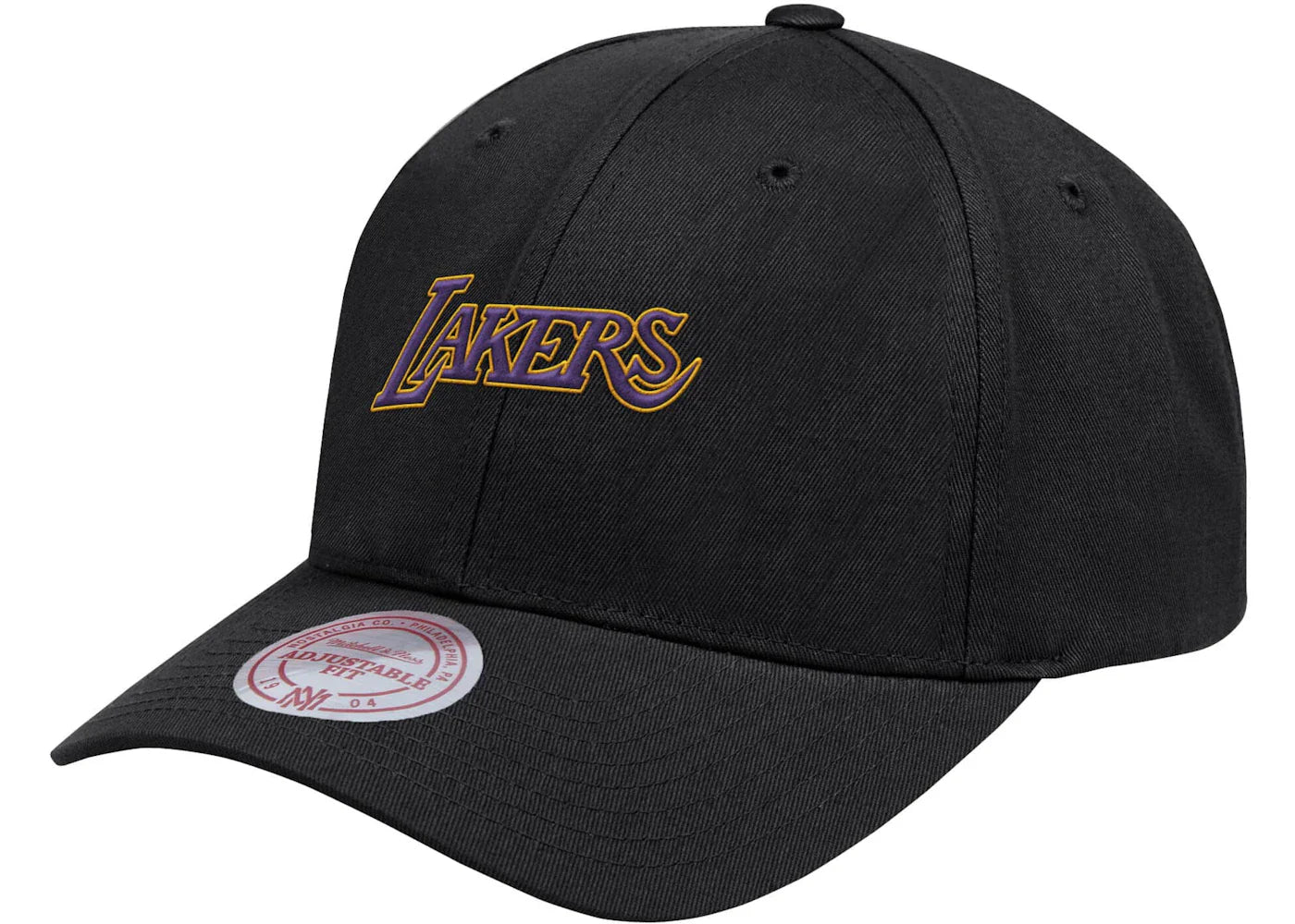 BAPE Aape x Mitchell & Ness Los Angeles Lake Strapback Hat Black