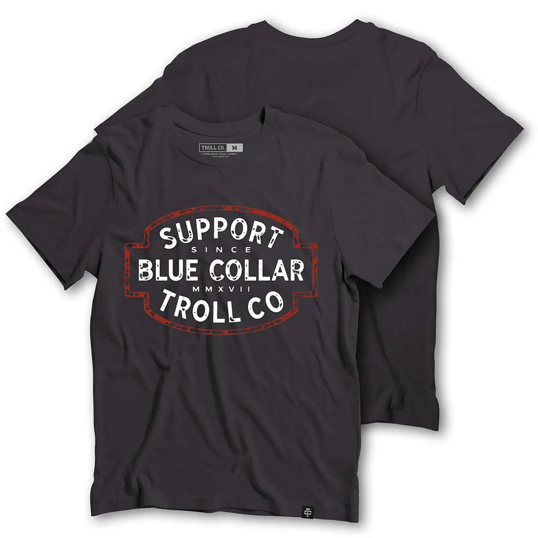 Radial Smolder Tee – Dark Nickel
