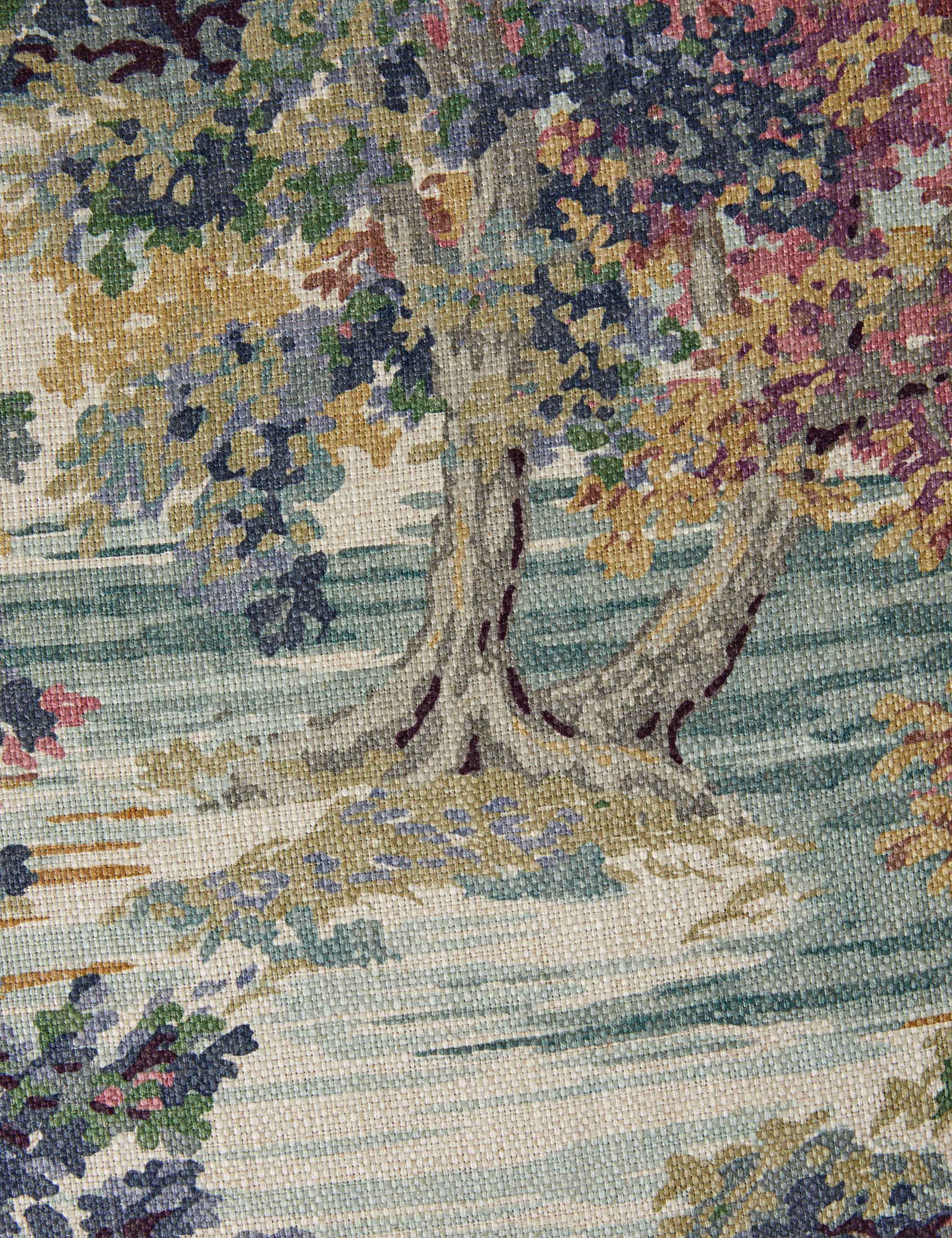 Lulu and Georgia Ancient Canopy Viscose Fabric by Morris & Co. - view 8