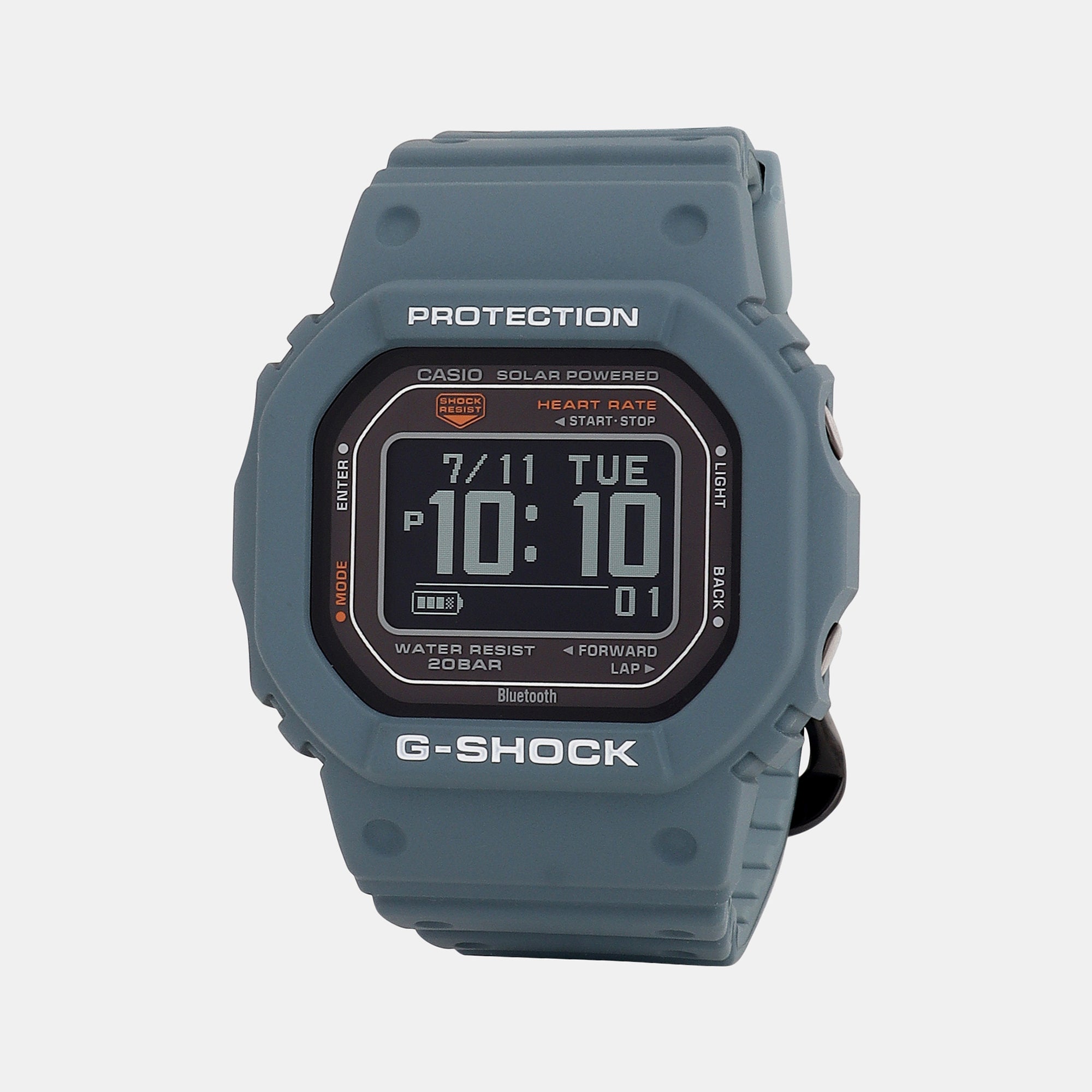 Casio G-Shock Men Quartz Blue Dial Digital Resin Watch G1404