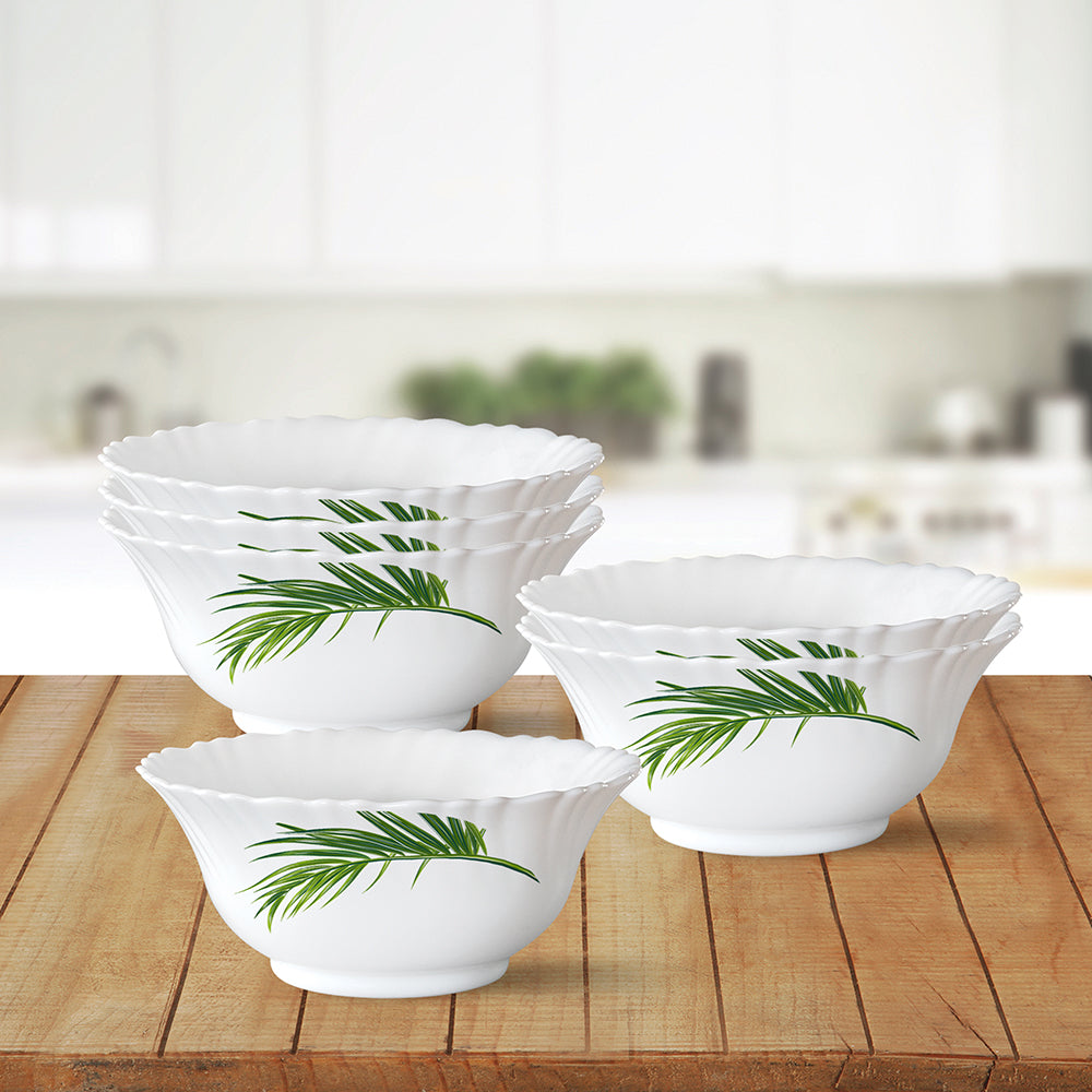 My Borosil Larah by Borosil Crescent Veg Bowl Set