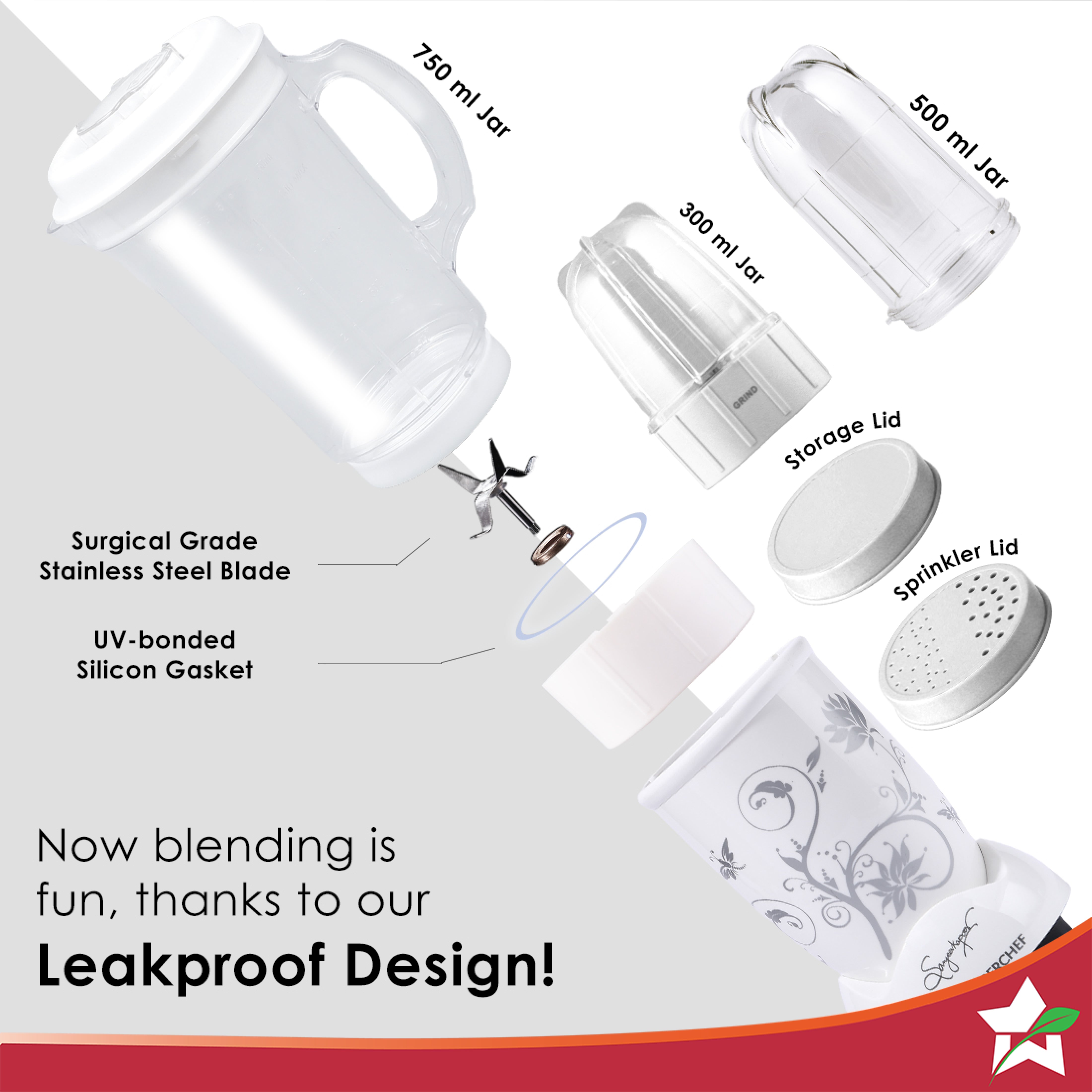 Nutri-blend Juicer, Mixer, Grinder, Blender by blacktree - view 5
