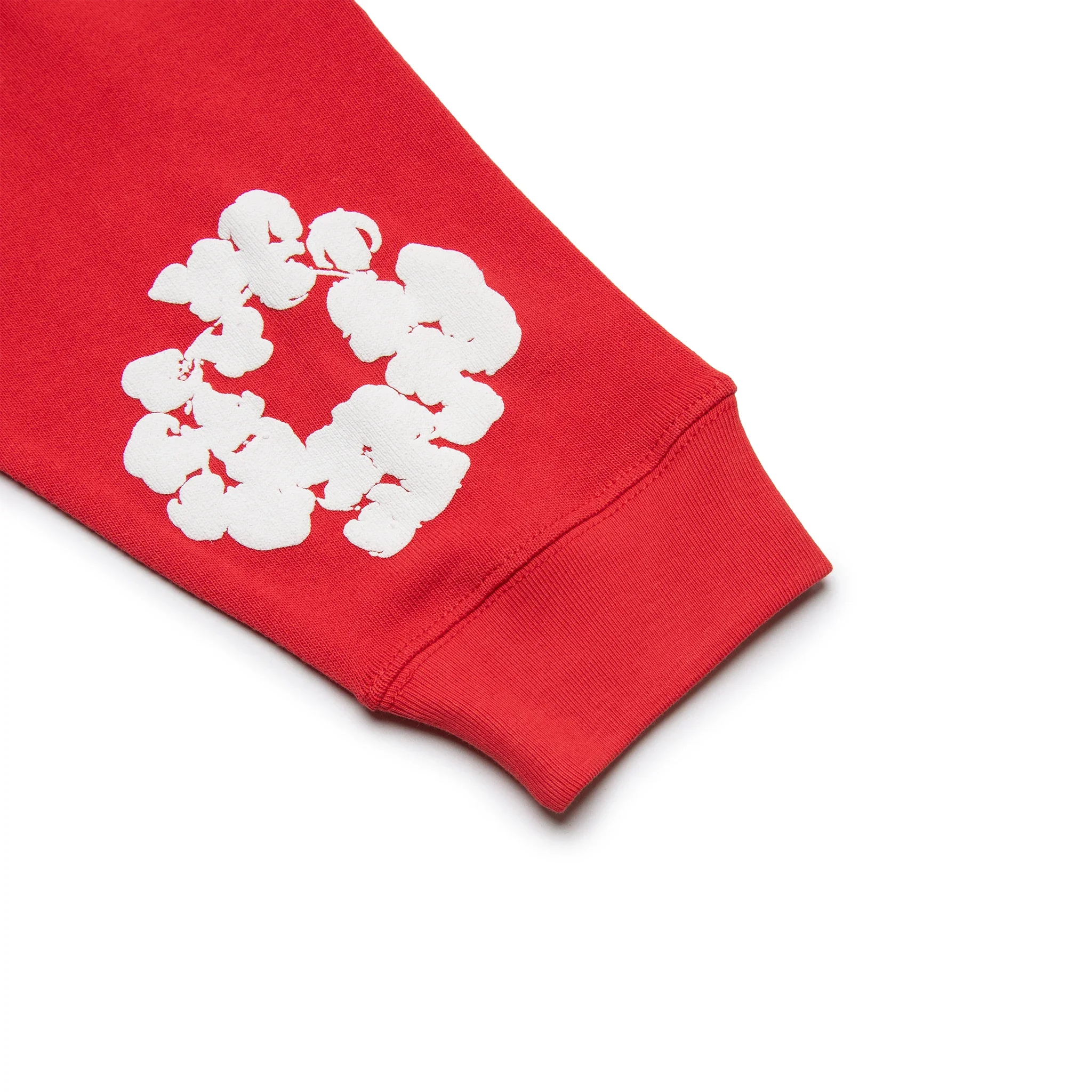 Denim Tears The Cotton Wreath Long-Sleeve Red T Shirt - view 3