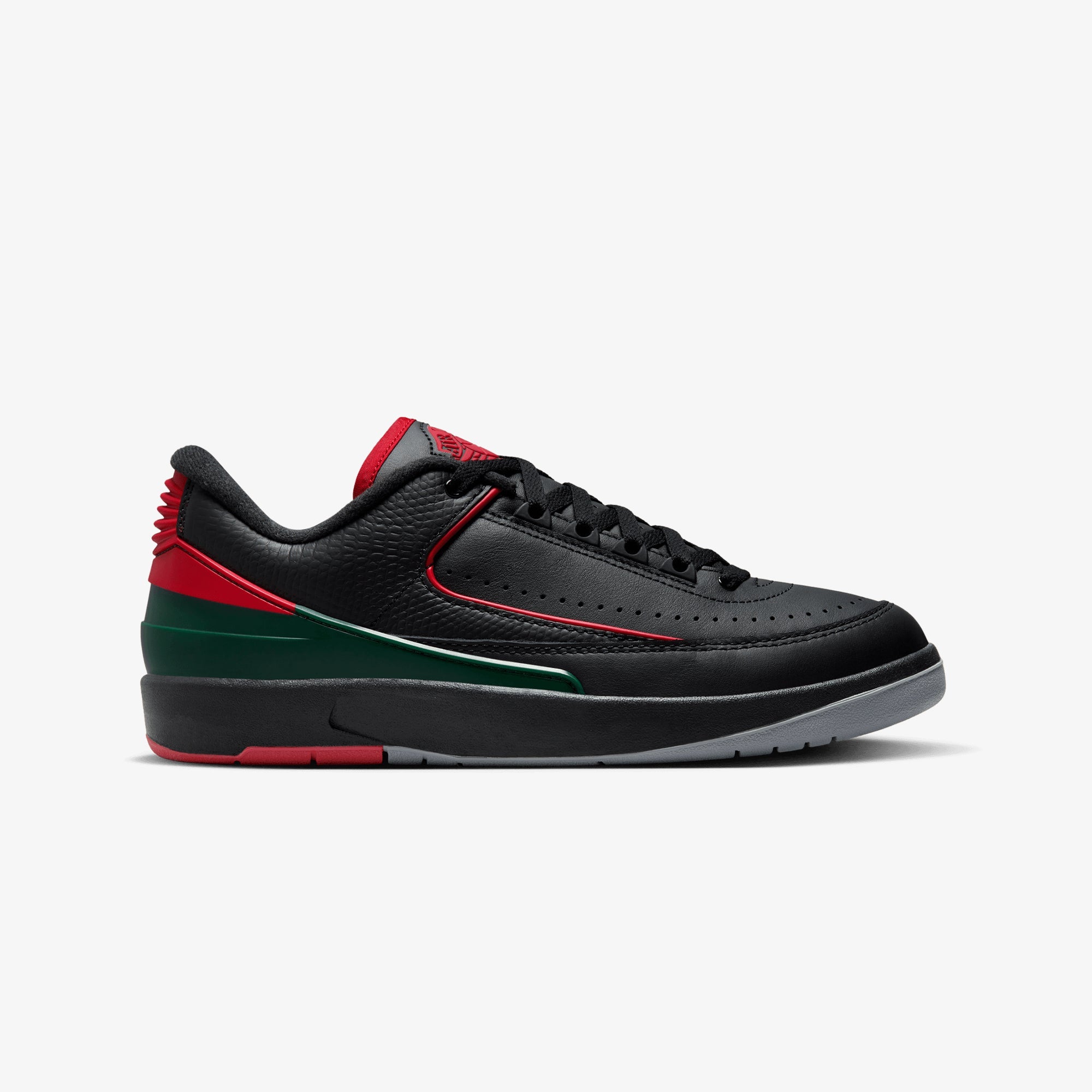 Jordan | AIR JORDAN 2 RETRO 'LOW 'BLACK/FIRE RED-FIR-CEMENT GREY' - view 6