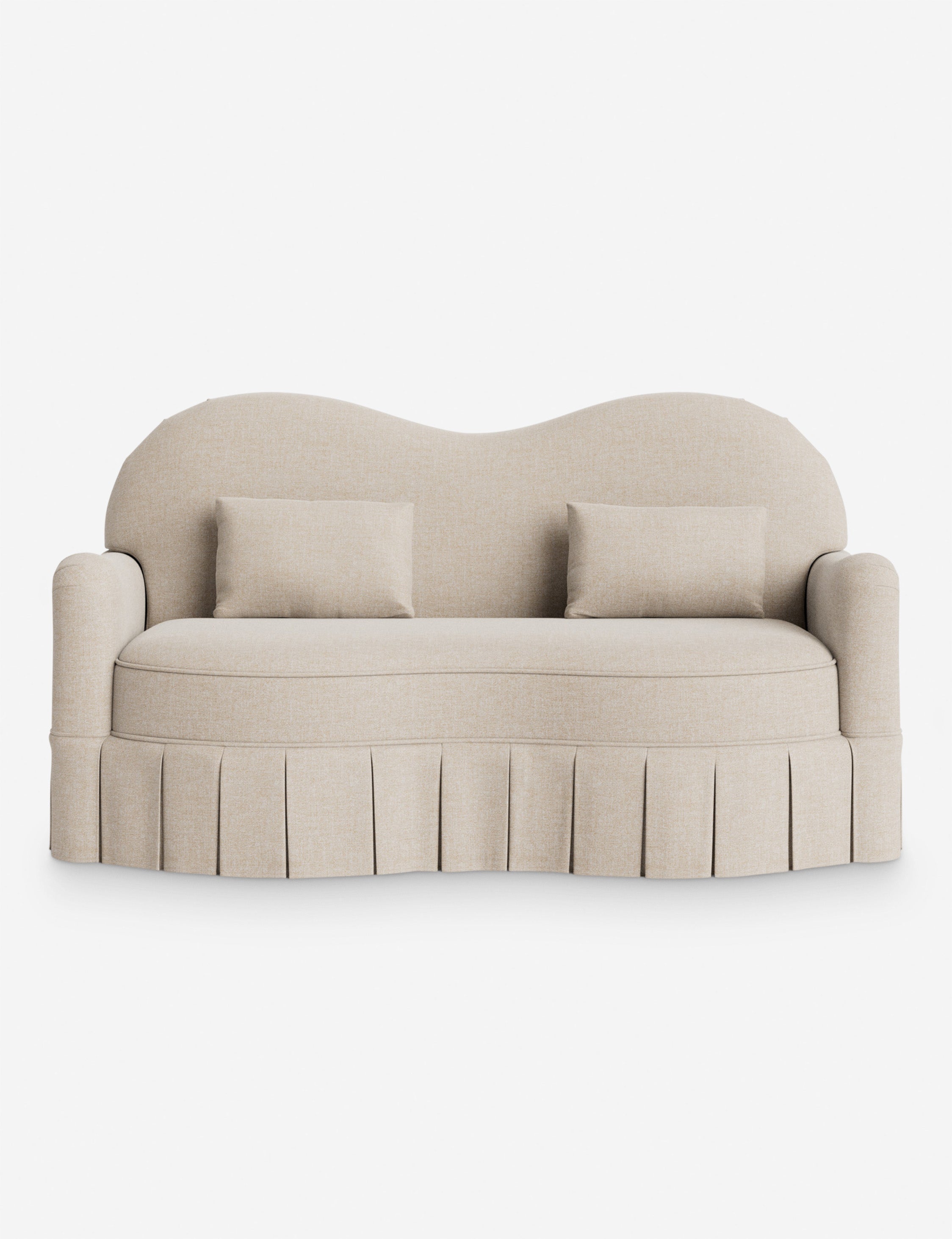 Lulu and Georgia Middleton Skirted Sofa by Ginny Macdonald - view 4