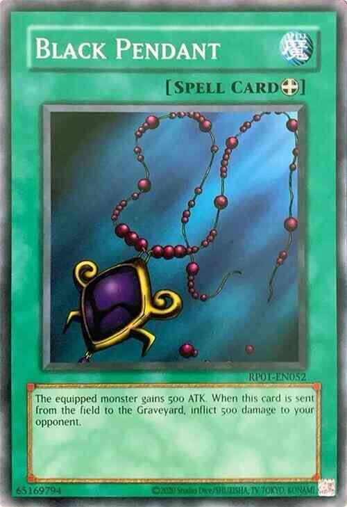 Yu-Gi-Oh! Black Pendant - 2020 Date Reprint - RP01-EN052 - Common - Unlimited