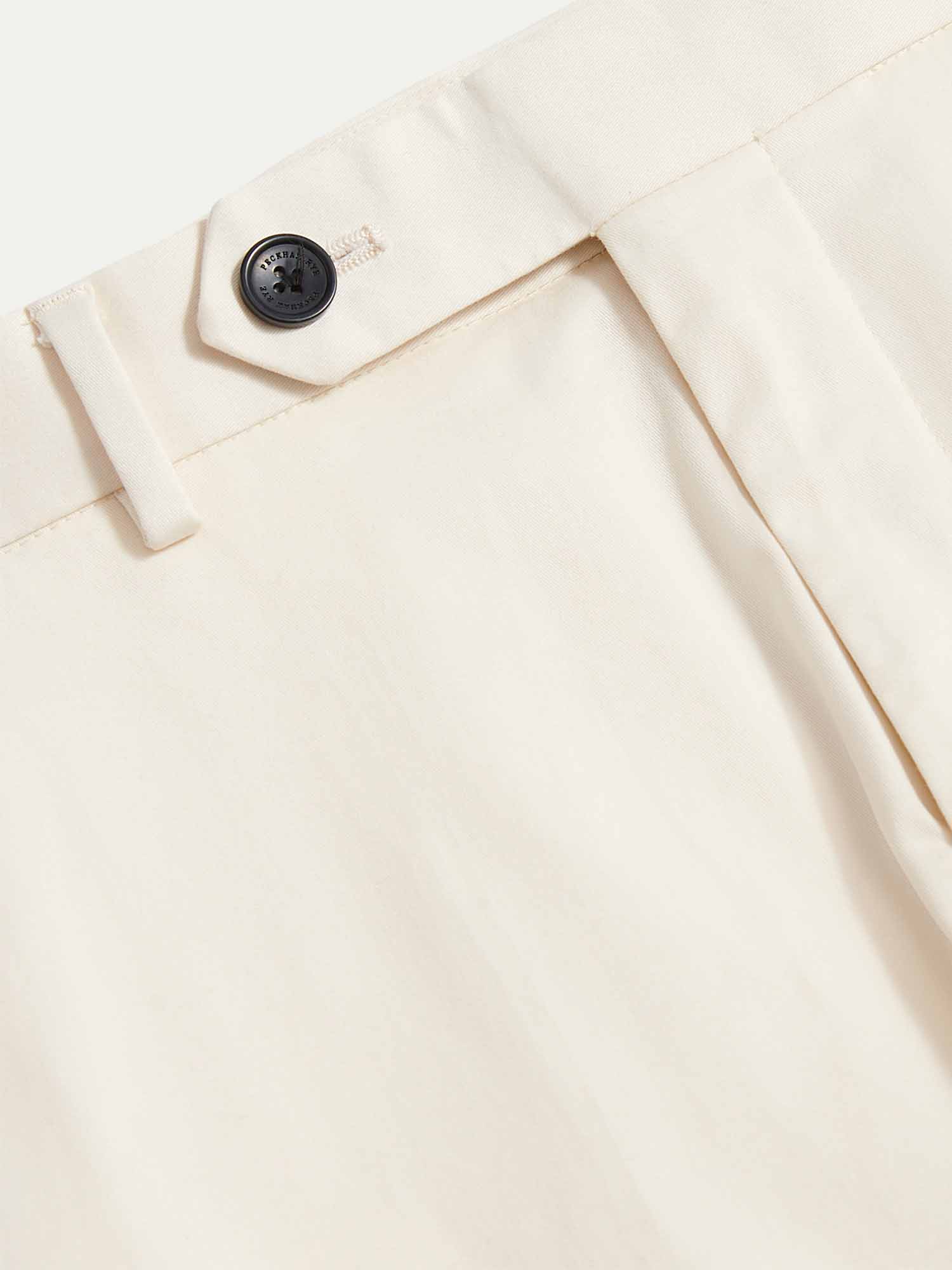 Peckham Rye Stretch Egret Cotton Trouser - view 9