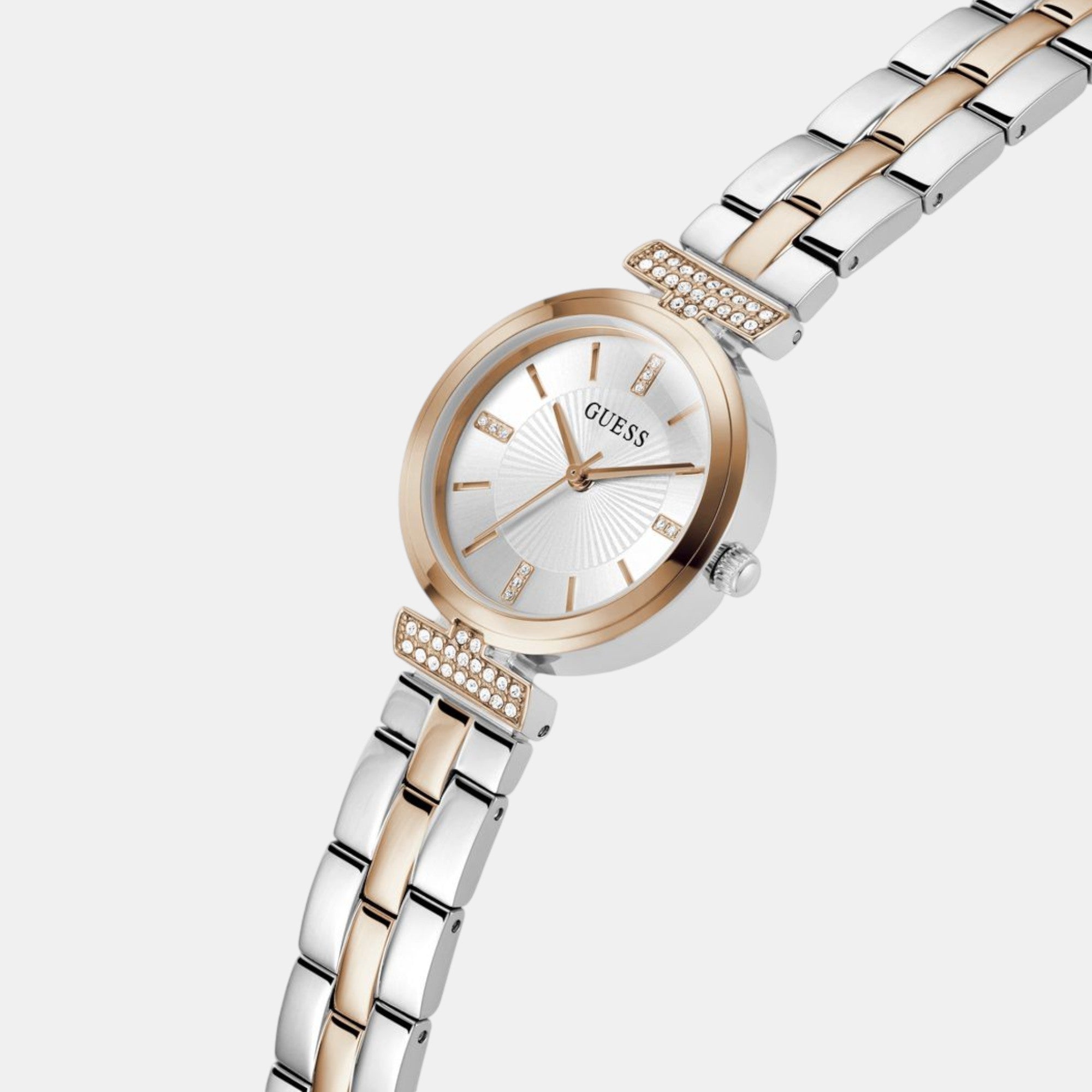 Guess Array Women Quartz Silver Dial Analog Stainless Steel Watch GW0762L4 - view 3