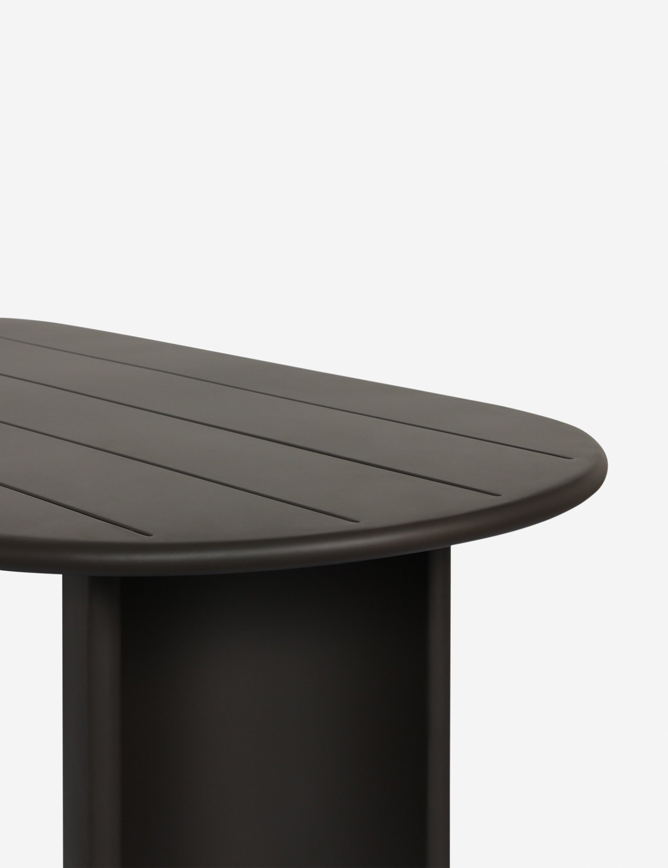 Lulu and Georgia Gilda Outdoor Oval Dining Table - view 16