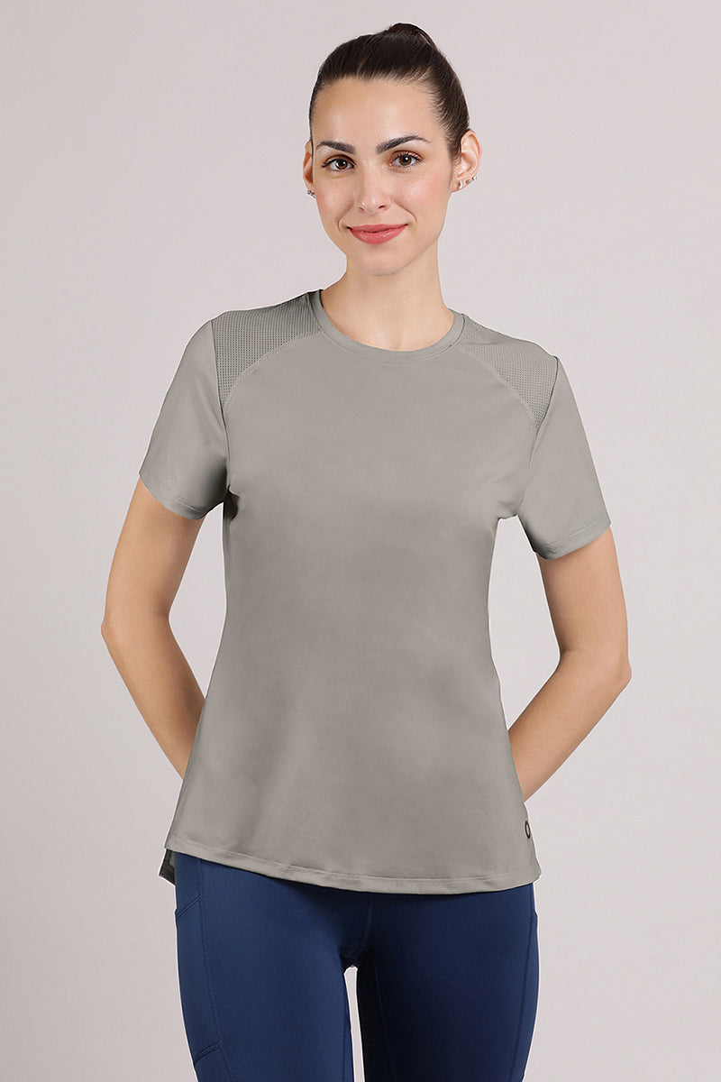Amante Energize Active Tee - Ultimate Grey