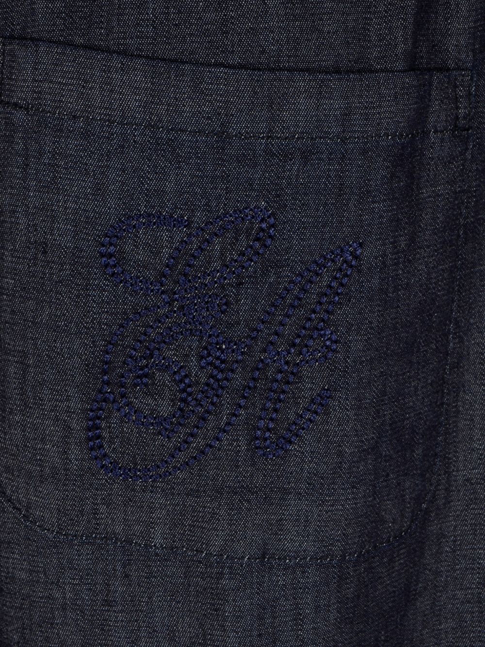 Emporio Armani Denim cotton trousers – 2% Elastane, 98% Cotton - view 2