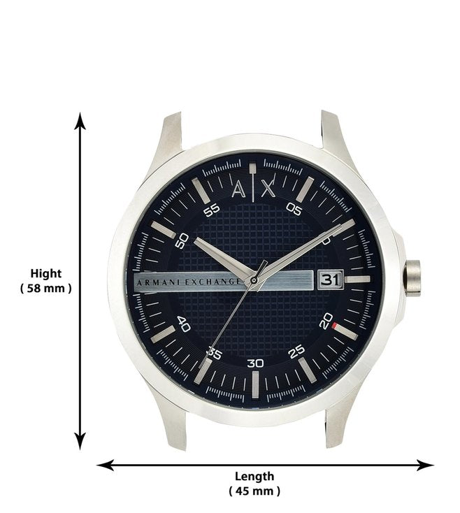 Armani Exchange Hampton Blue Dial Men 46mm - view 3