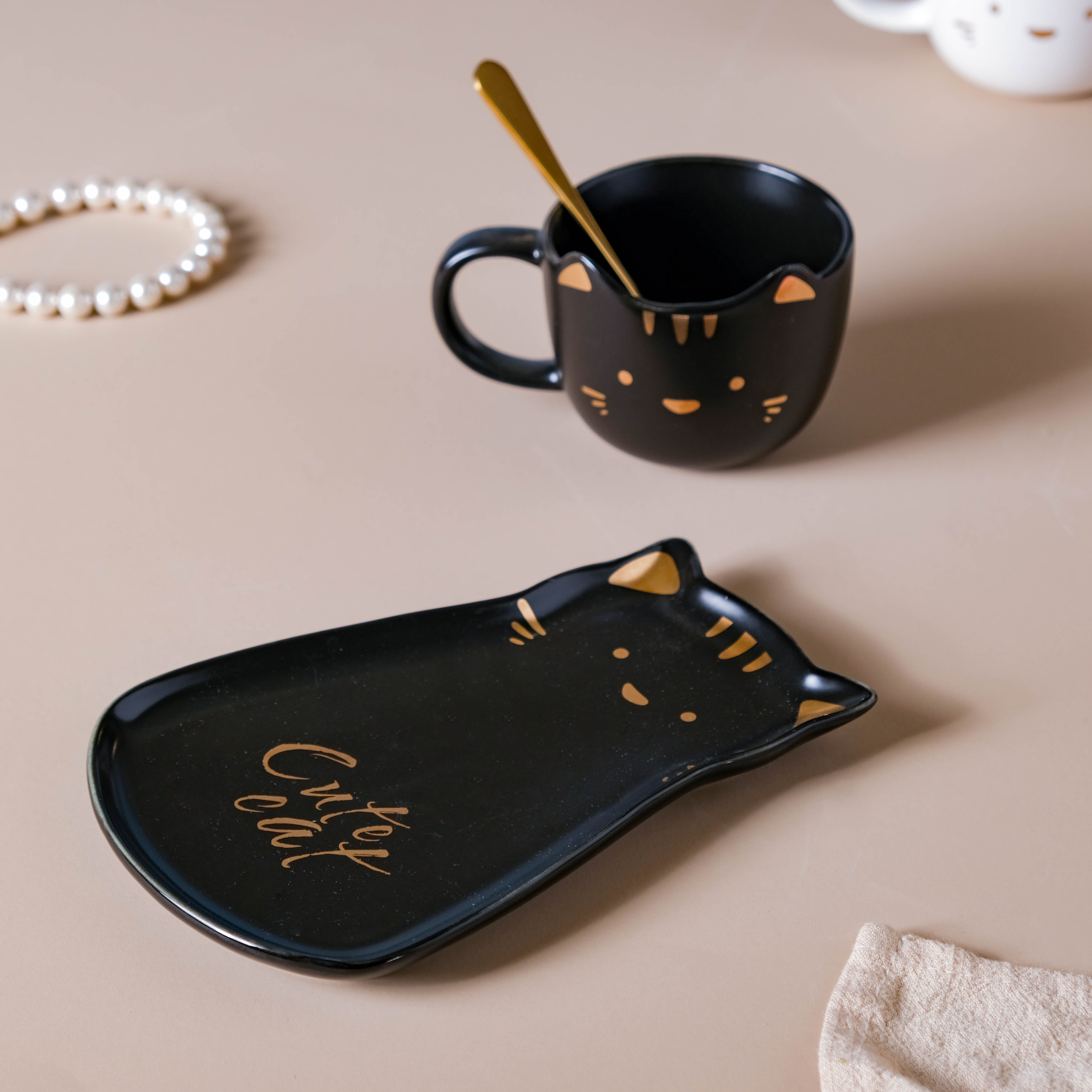 Nestasia Kitten Mug And Plate - view 17