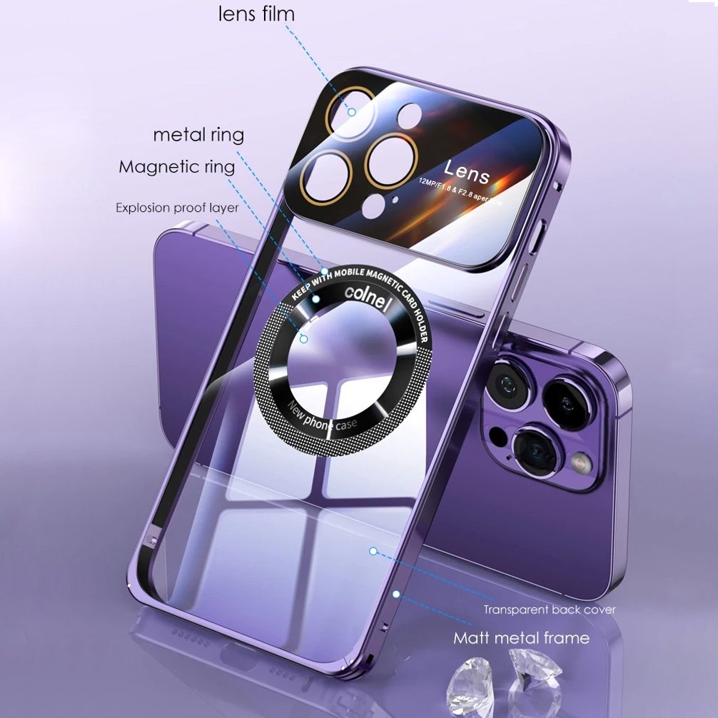 Million Cases iPhone 14 Series Deluxe Metallic Frame Case - view 10