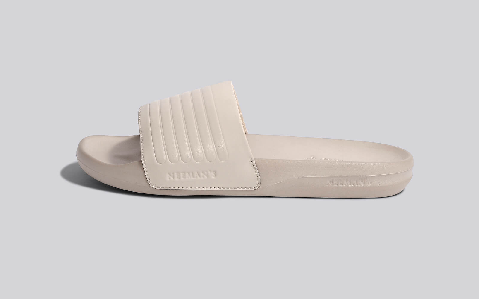 Neeman's FootBed Slides for Women : Beige - view 2