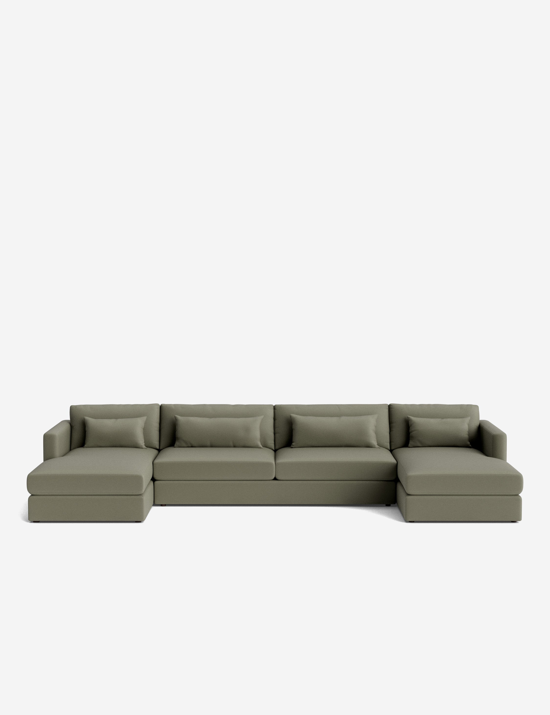 Lulu and Georgia Durham U-Shaped Sectional Sofa - view 56