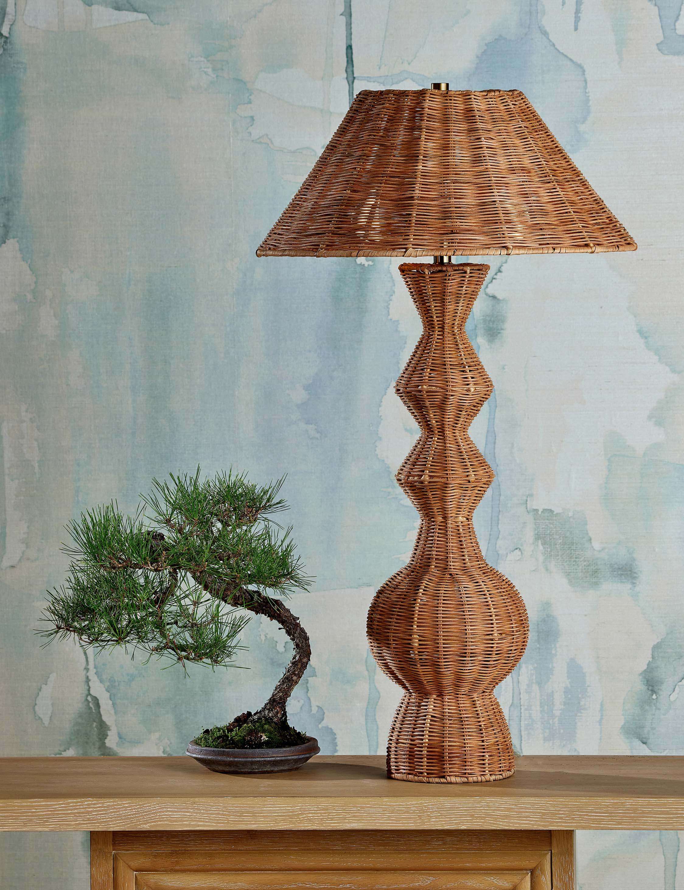 Lulu and Georgia Pyrus Table Lamp – Natural - view 2