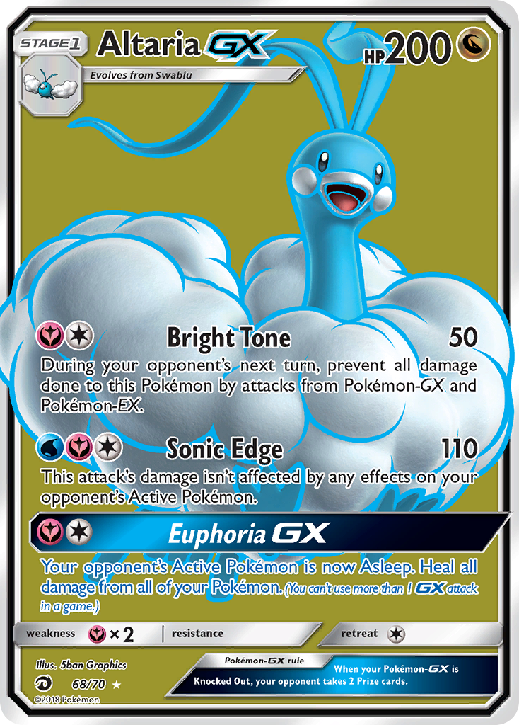 Rare ultra sm75-68 – Pokémon Altaria-GX - 68/70 - Rare Ultra [sm75-68] [Ultra] - Altaria-GX - 68/70 - Rare Ultra
