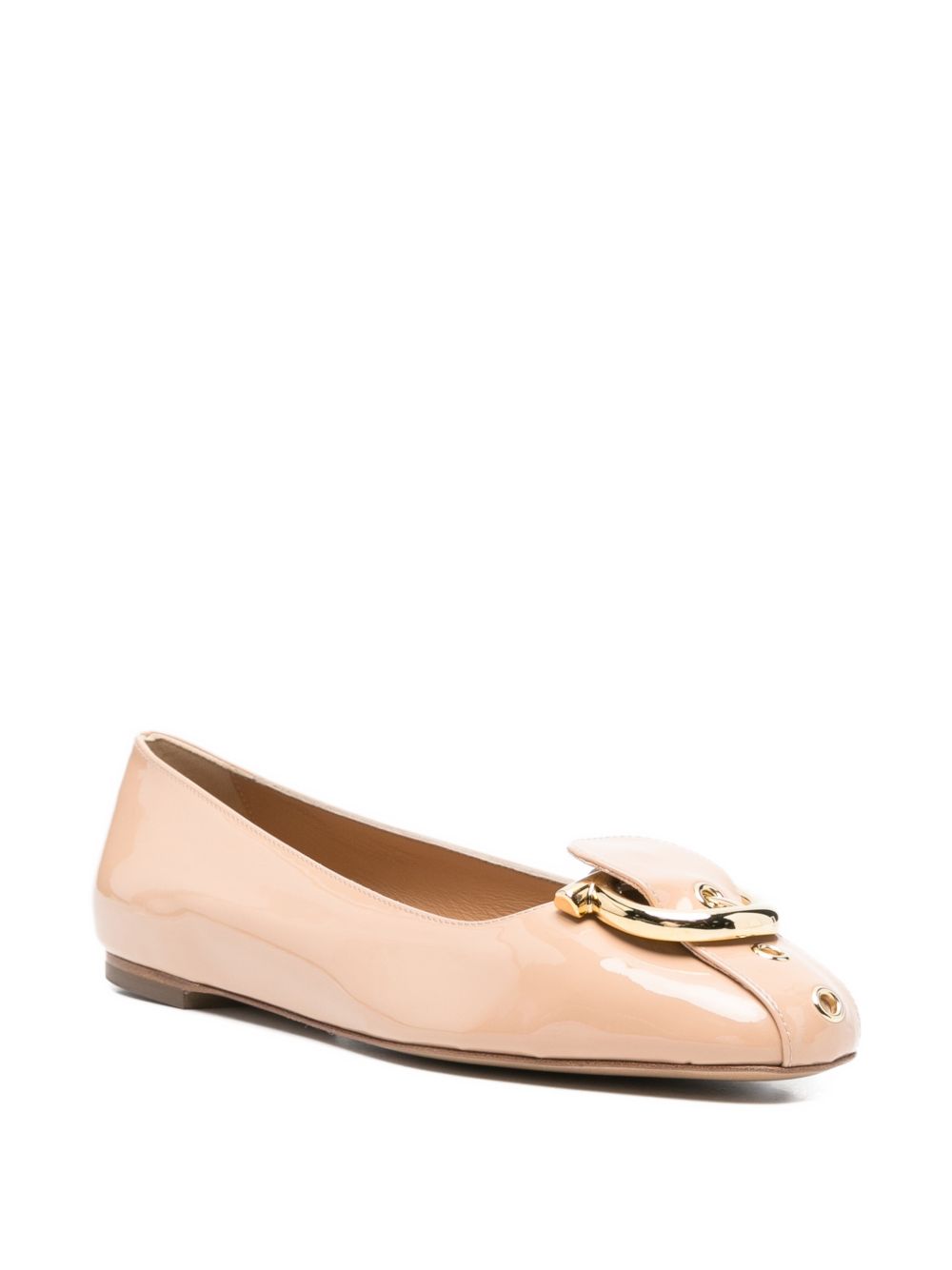 Ferragamo Leather ballets – Outer: Bos Taurus 100% - view 2