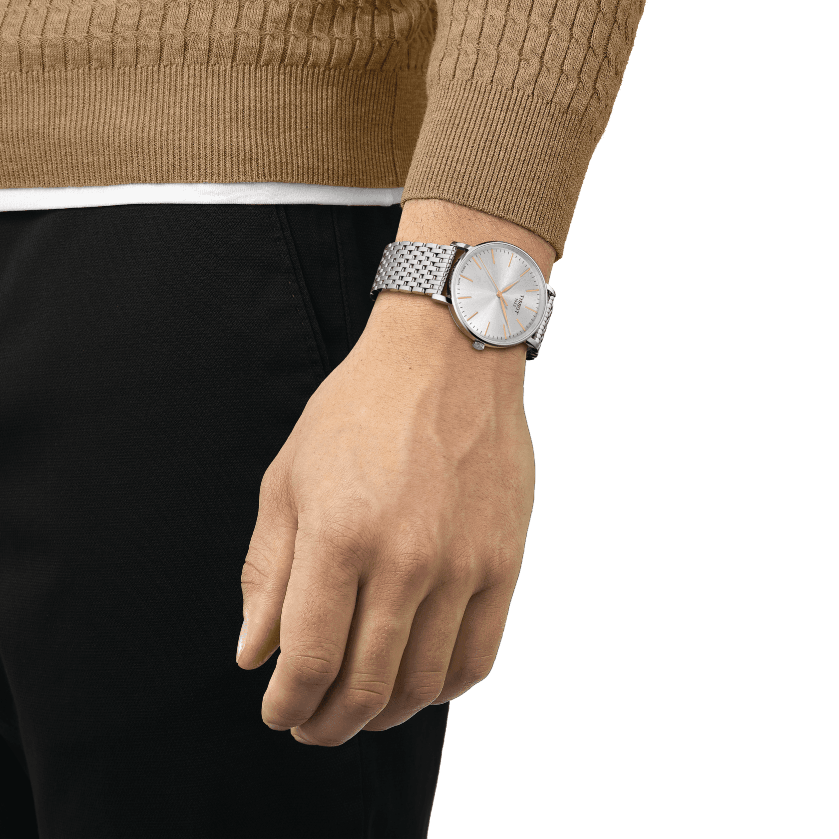 Tissot T-Classic White Dial Men 40mm - view 2