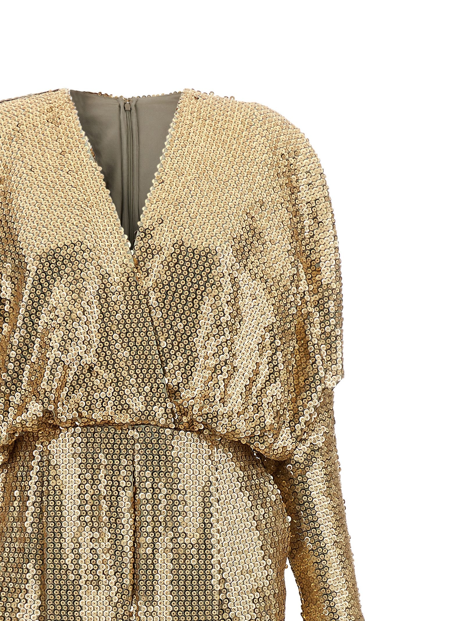 Elie Saab Sequin Jersey Jumpsuit - view 3