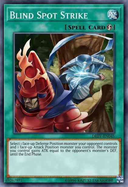 Yu-Gi-Oh! Blind Spot Strike - DREV-EN045 - Common - Unlimited