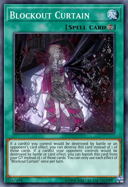 Yu-Gi-Oh! Blockout Curtain - RIRA-EN065 - Common - Unlimited