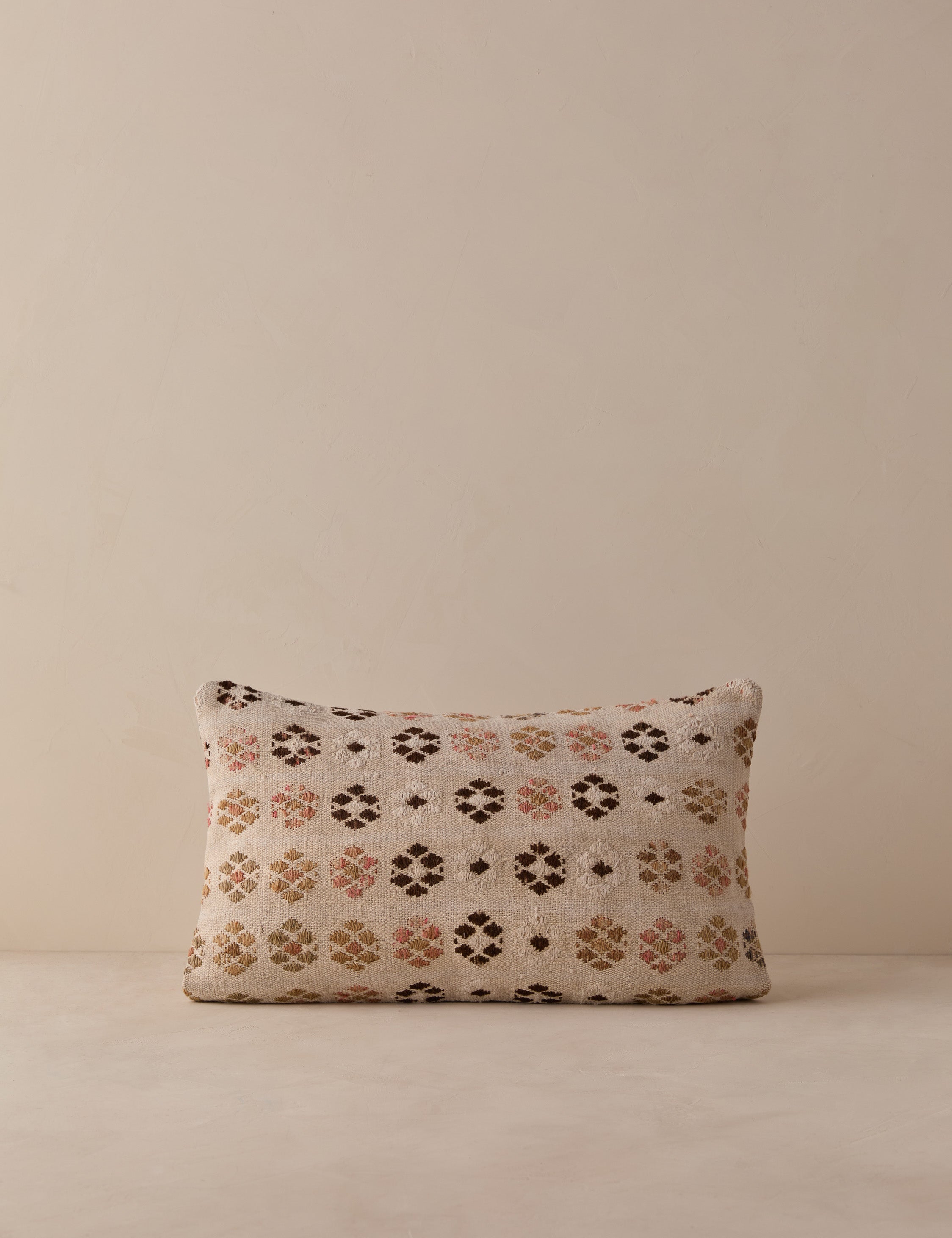 Lulu and Georgia Vintage Lumbar Pillow No. 327, 12" x 20"