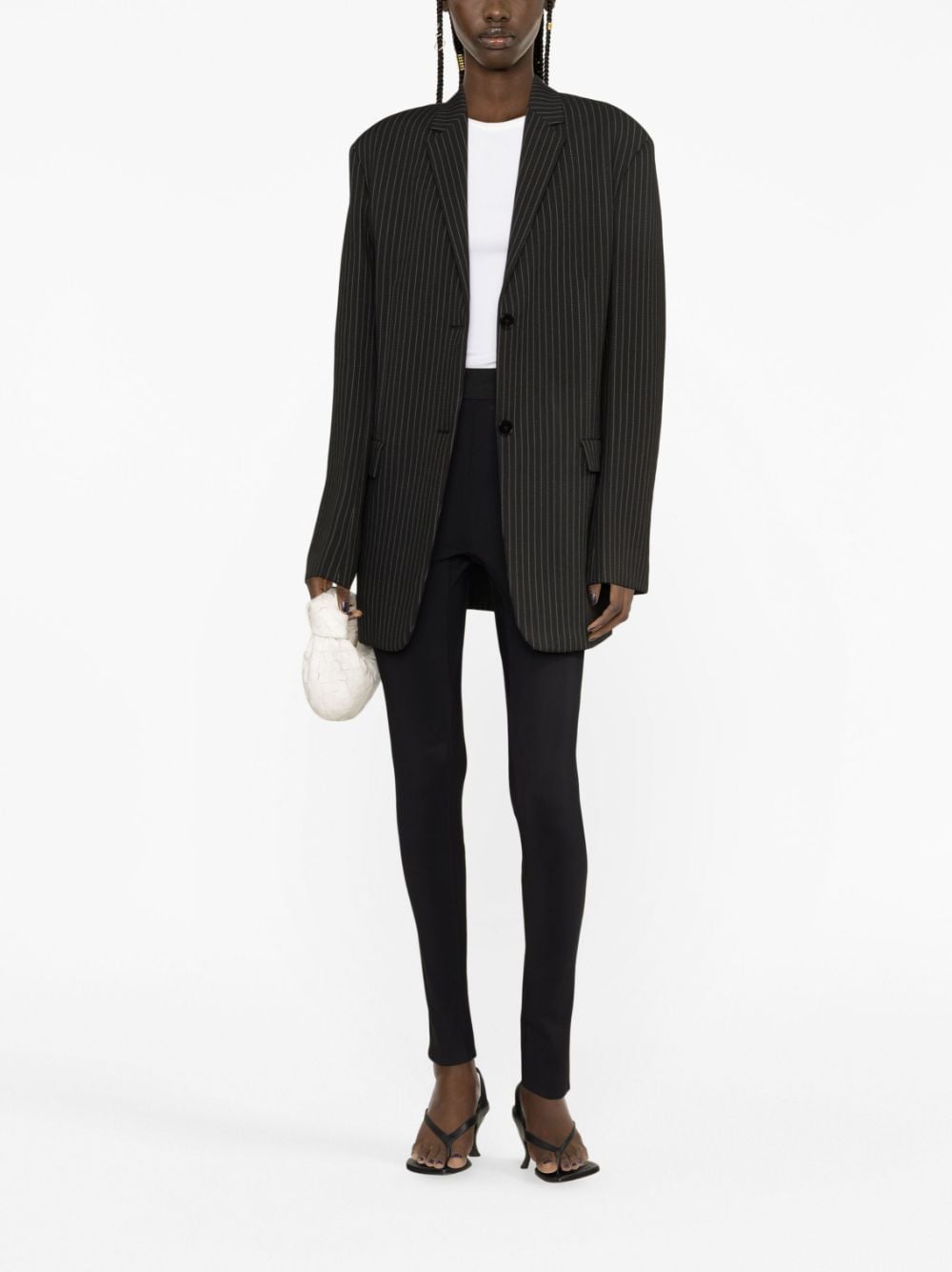 Wardrobe.Nyc High waist zipped leggings - view 4