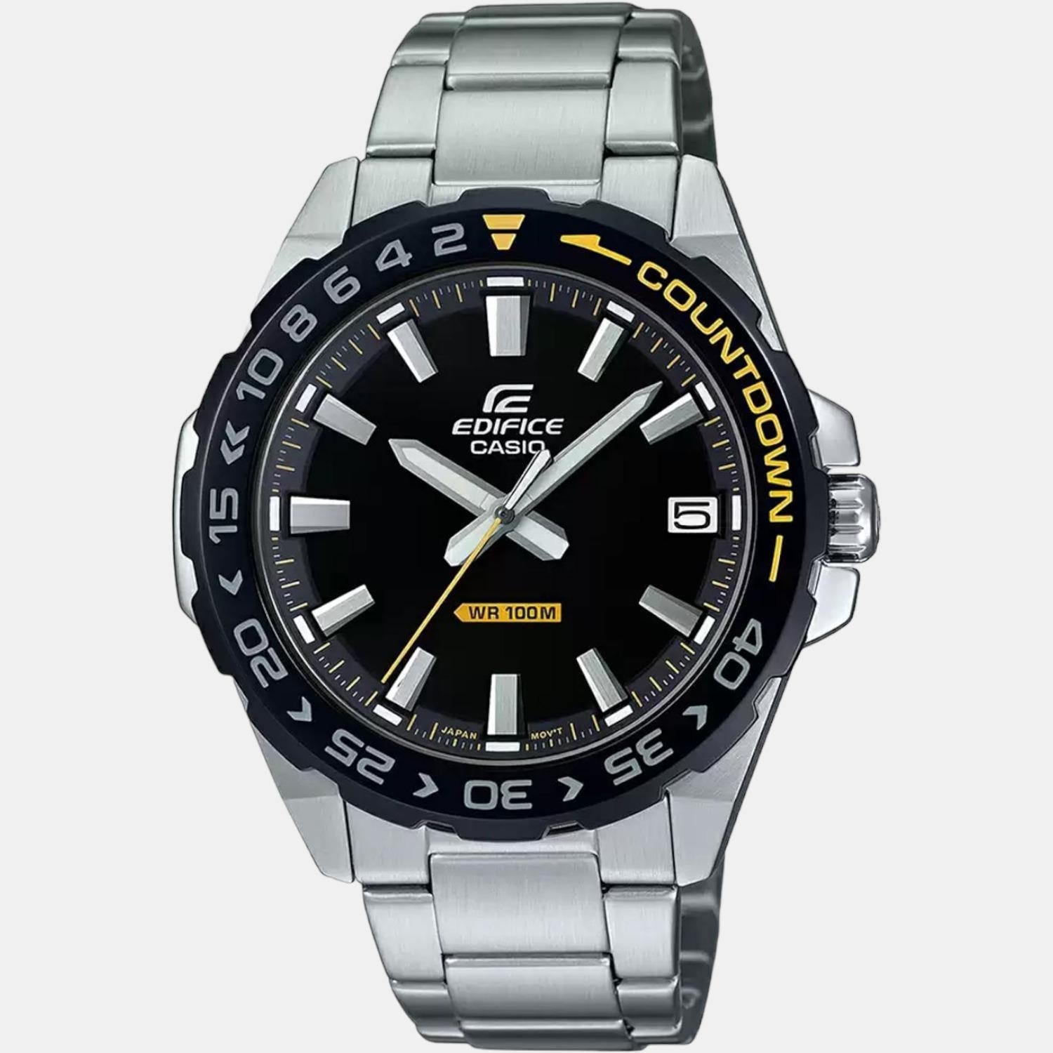 Casio Edifice Men Quartz Black Dial Analog Resin Watch ED481 - view 2
