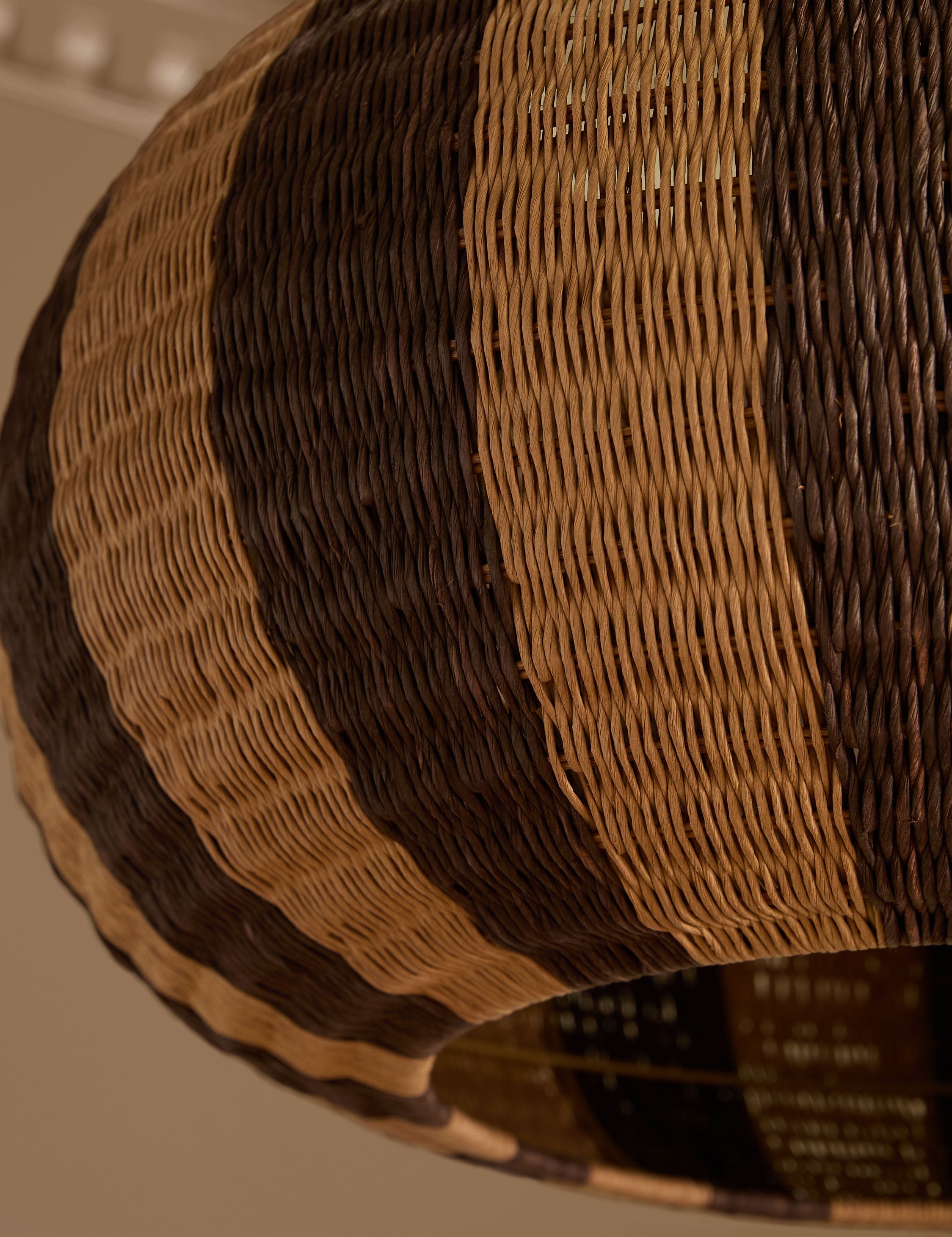 Lulu and Georgia Sellani Pendant Light – Natural Stripe - view 9