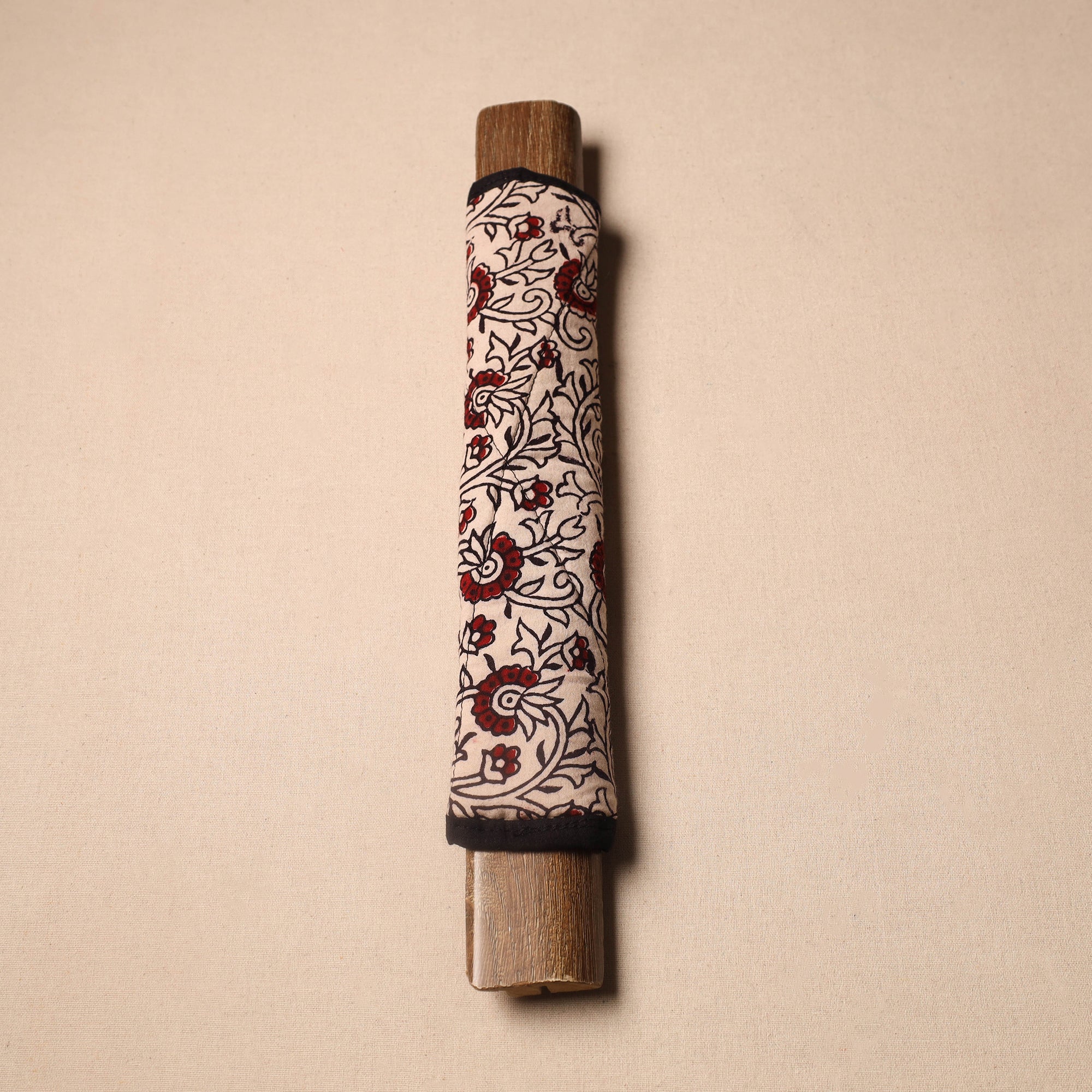 JALPARI Beige - Handmade Cotton Fridge Handle Cover 01
