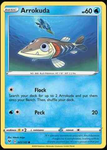 Common swsh4-041 non-holo – Pokémon Arrokuda - 041/185 - Common [swsh4-041] [Non-Holo]