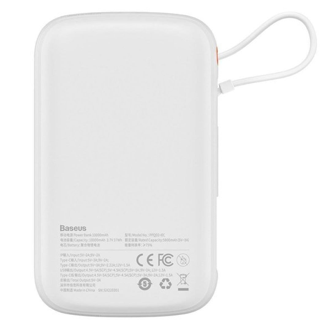 Peeperly Qpow 10000mAh Power Bank with Type-C Cable - view 7