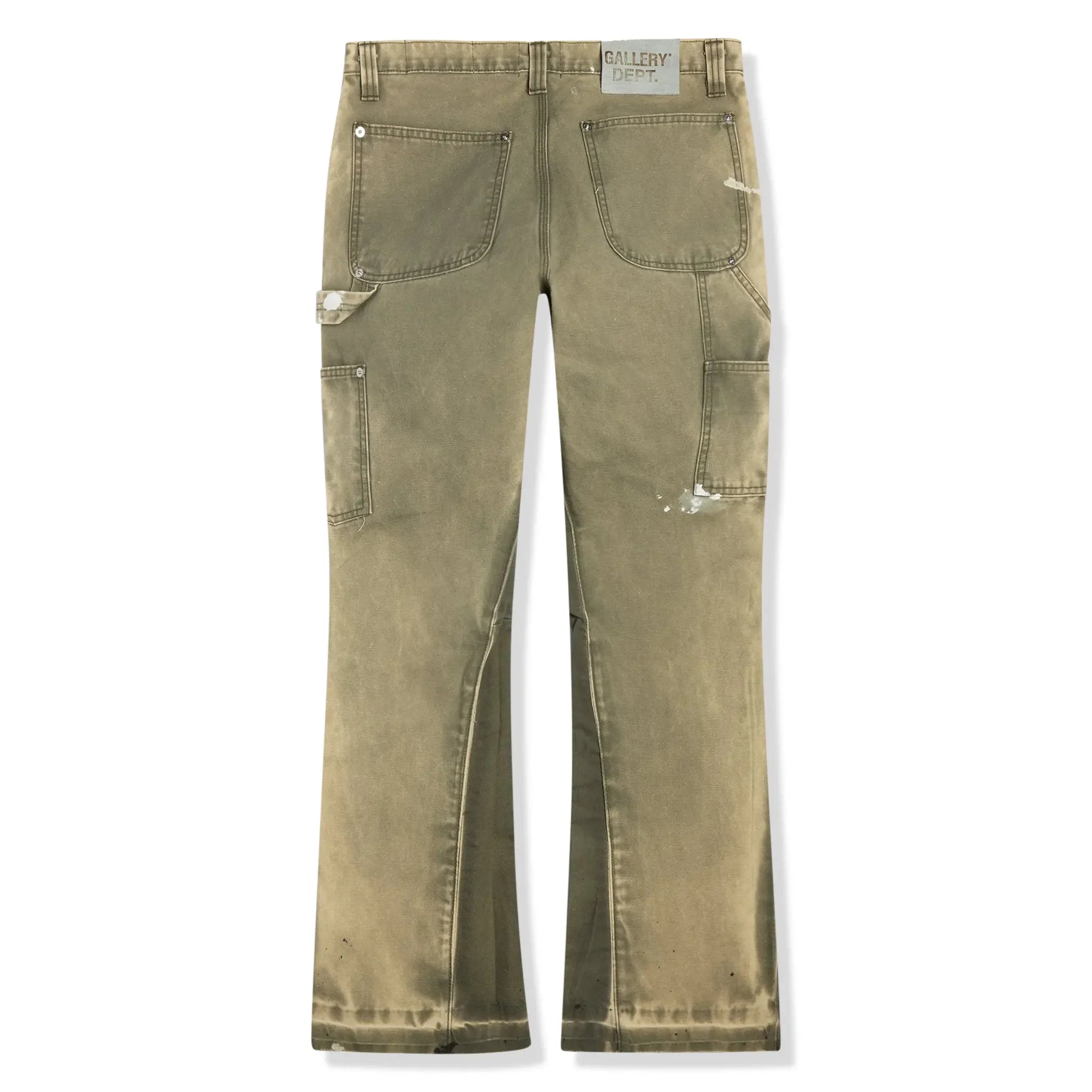 Gallery Dept. LA Carpenter Moss Flared Pants – Green - view 7