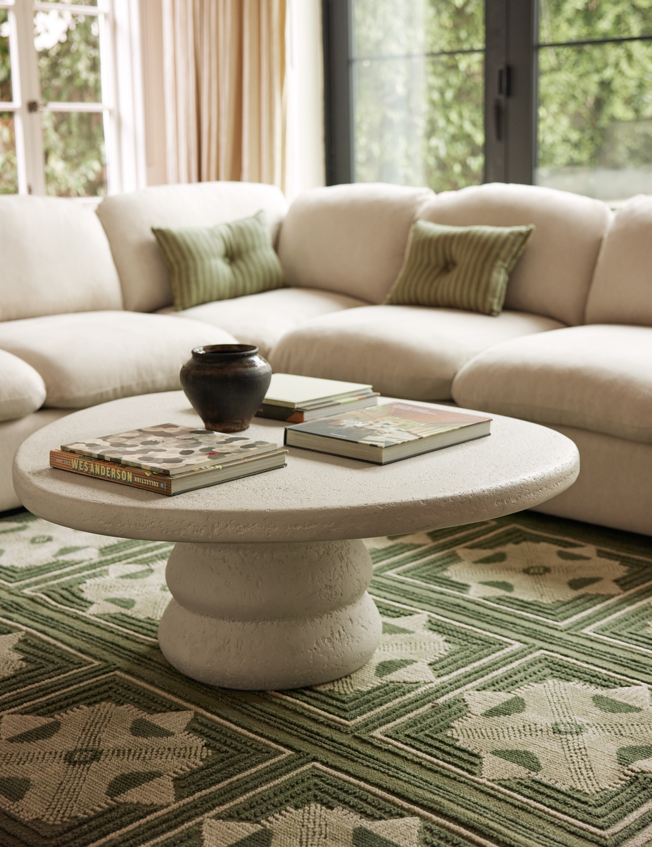 Lulu and Georgia Hannu Indoor / Outdoor Round Coffee Table by Aimee Song - view 2