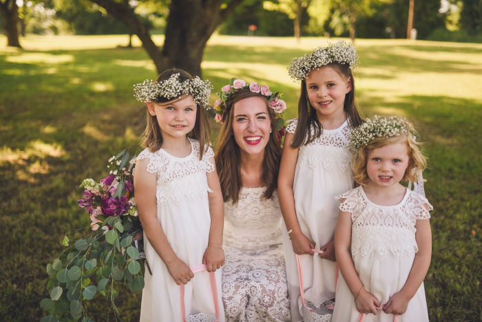 fiftyflowers.com Colorful, Textural Wildflower Wedding - view 2