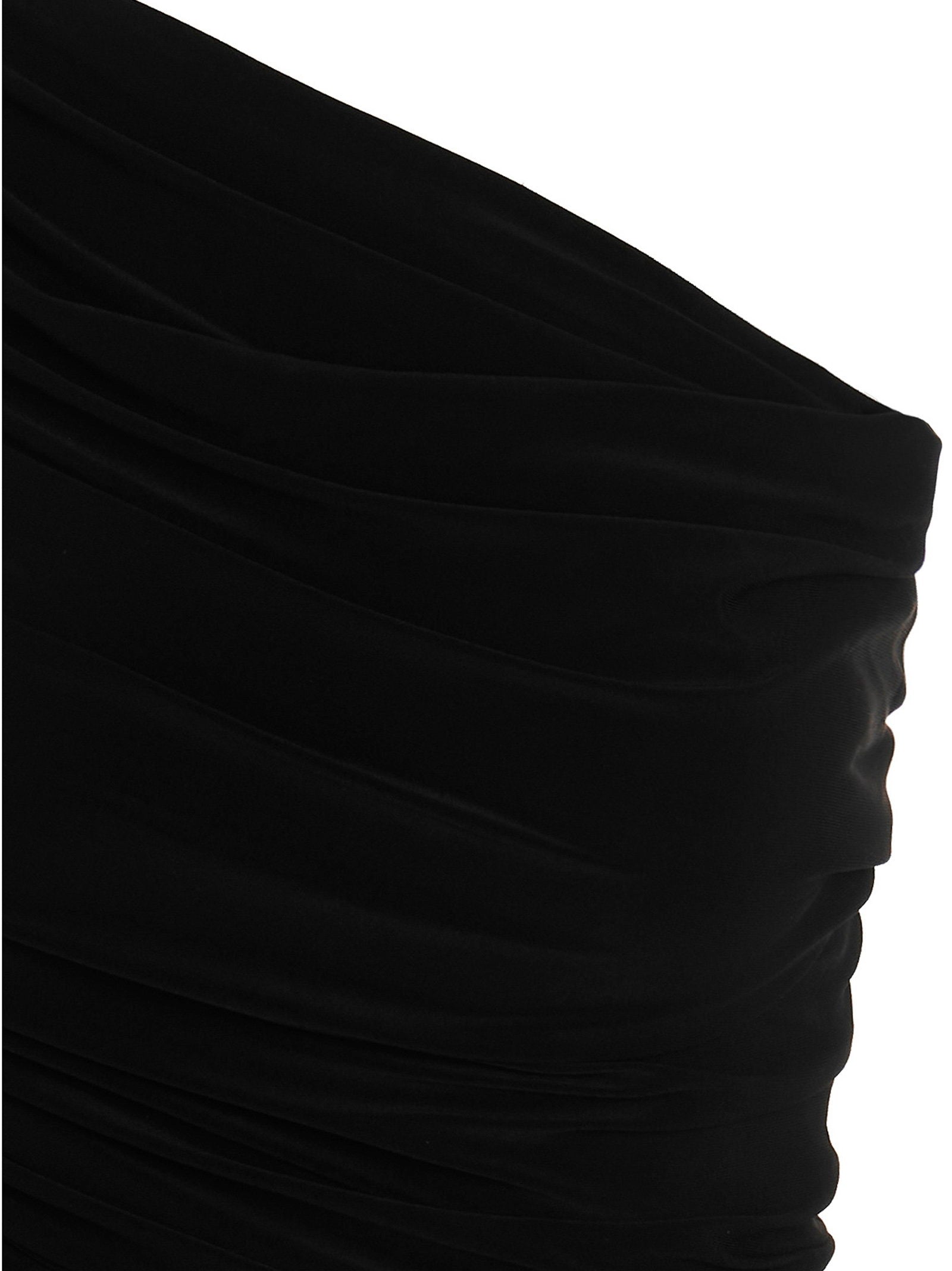 Norma Kamali Diana Dress – 95% polyester 5% spandex - view 3