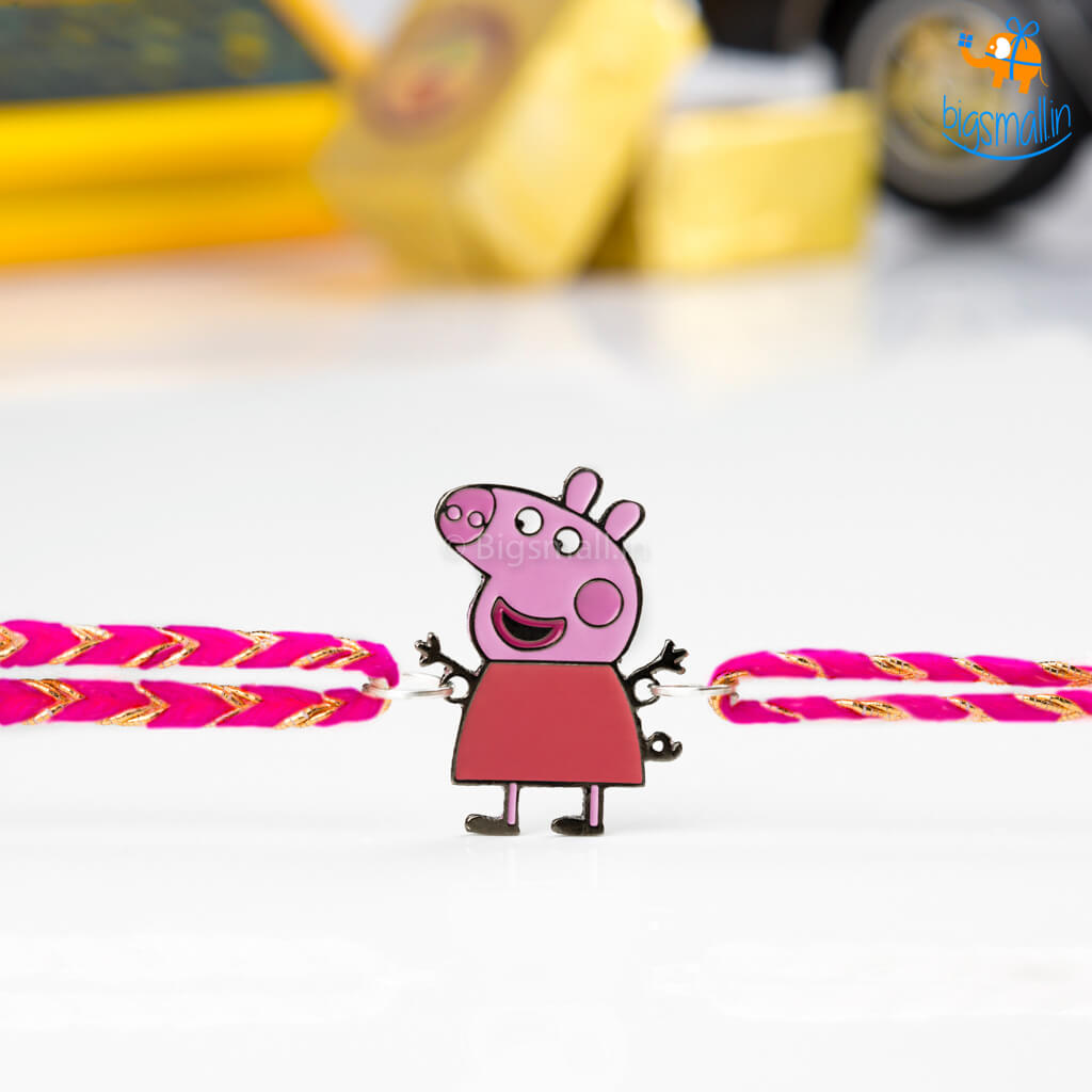 Bigsmall_piu Peppa Pig Rakhi